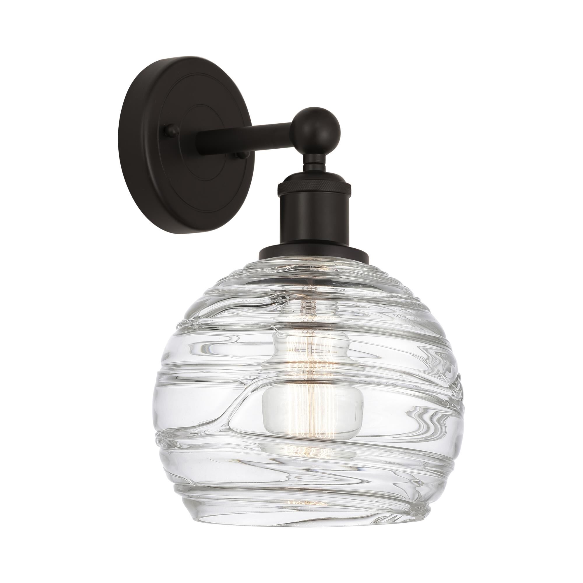 Bruno Marashlian Athens Deco Swirl 8 Inch Wall Sconce by Innovations Lighting