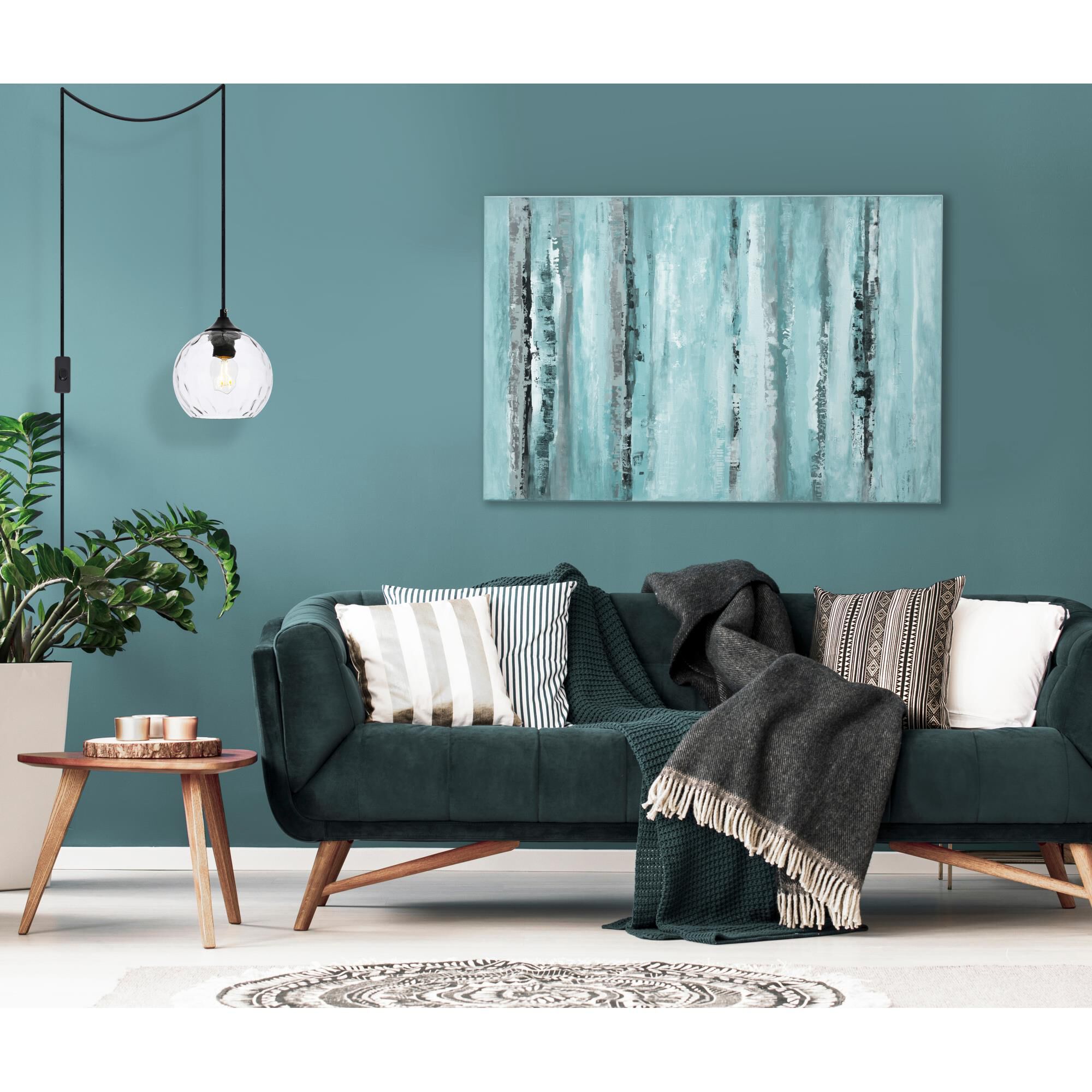 Elegant Lighting Cashel 6 Inch Mini Pendant