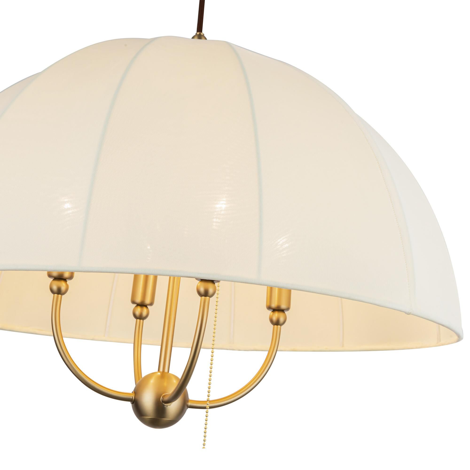 Shown in Brushed Gold finish and Spandex shade