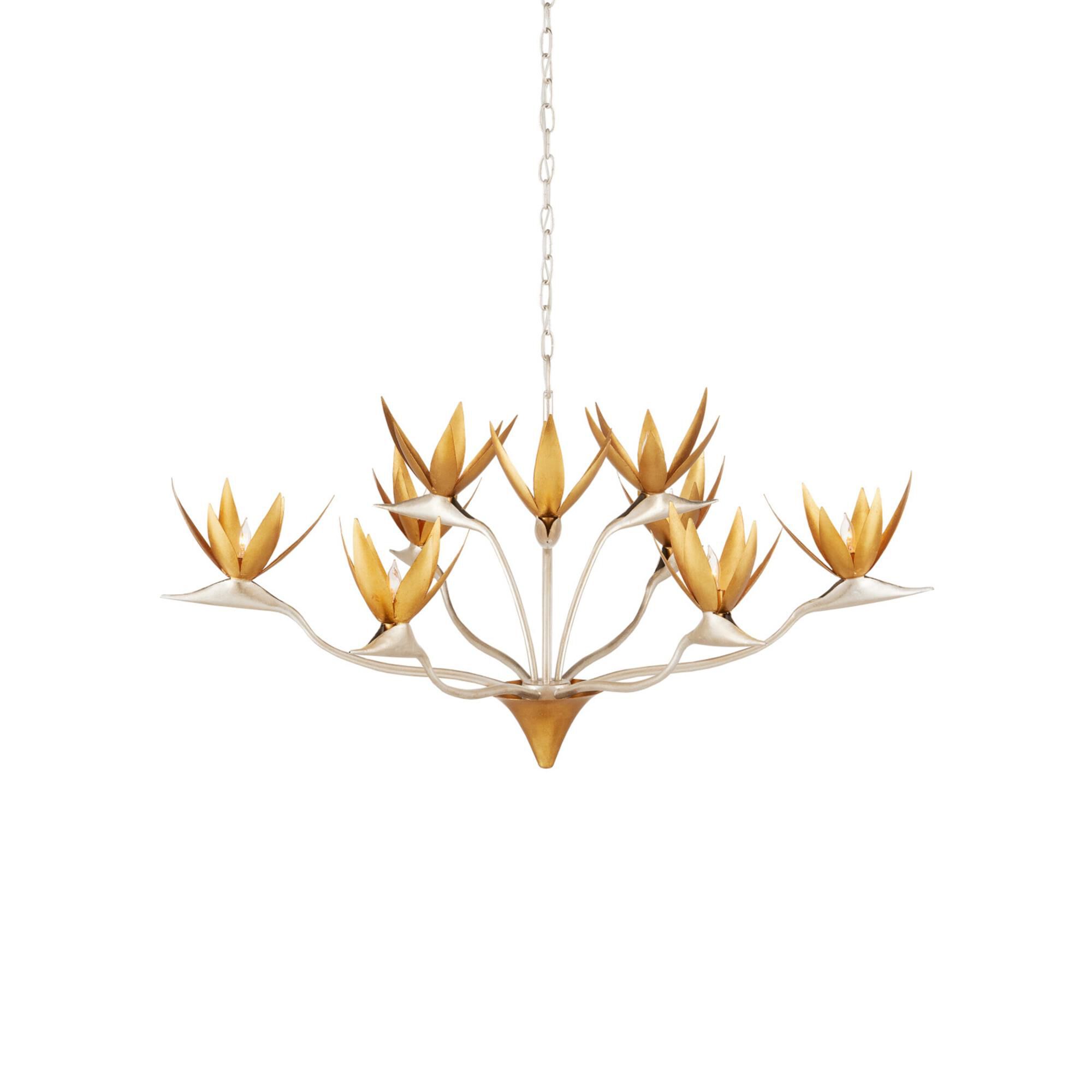 Paradiso 39 Inch 9 Light Chandelier,