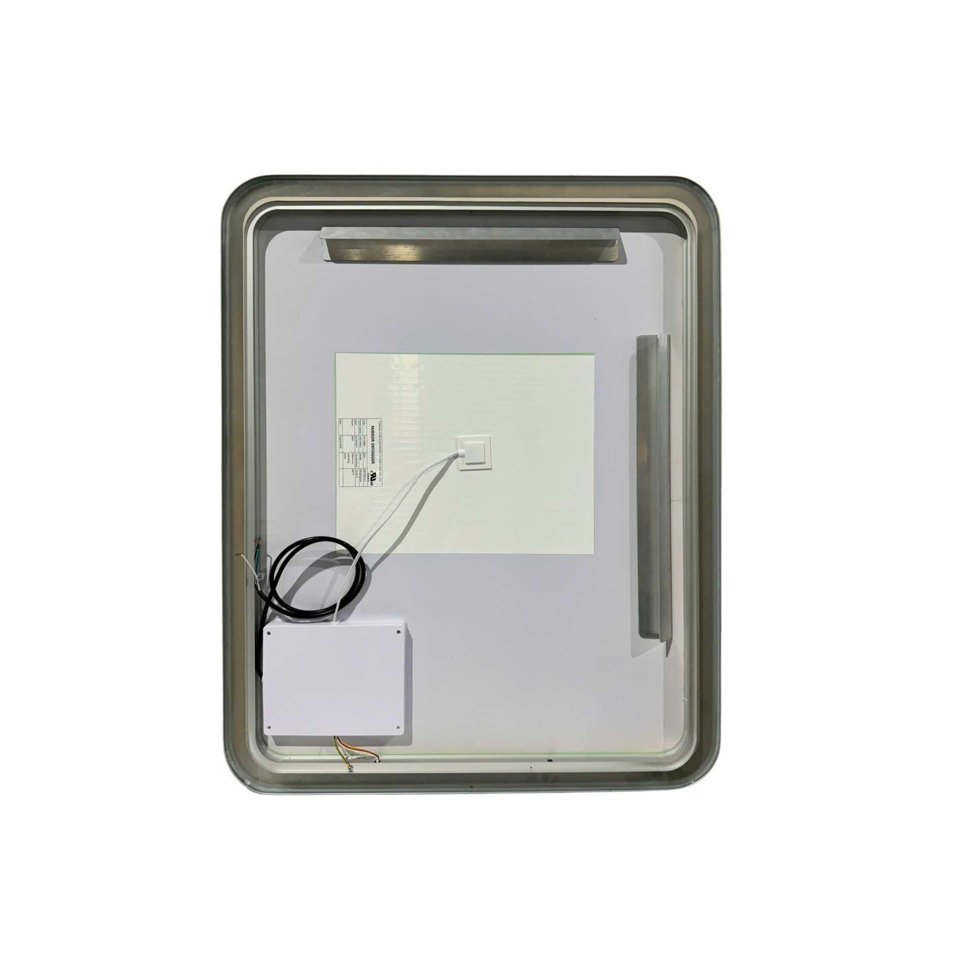 Harmoni 36 Inch Rectangular LED Lighted Mirror by Elegant Decor