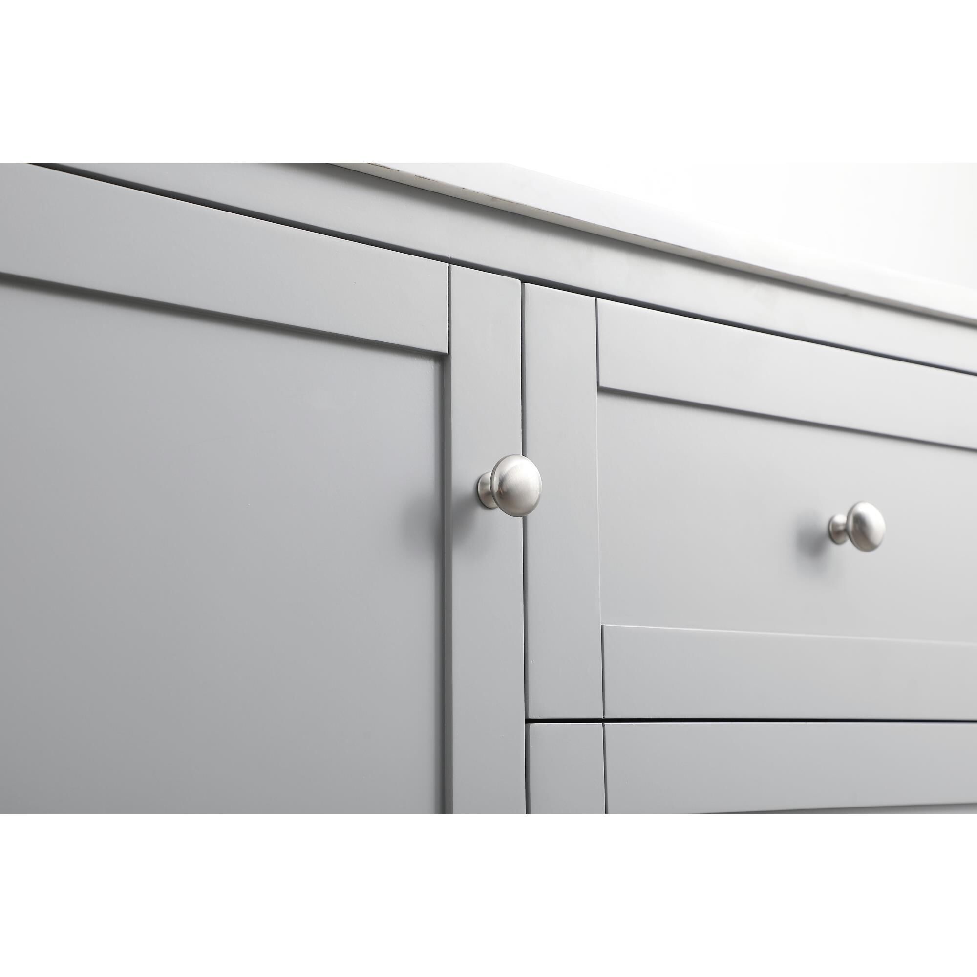 Shown in Grey finish