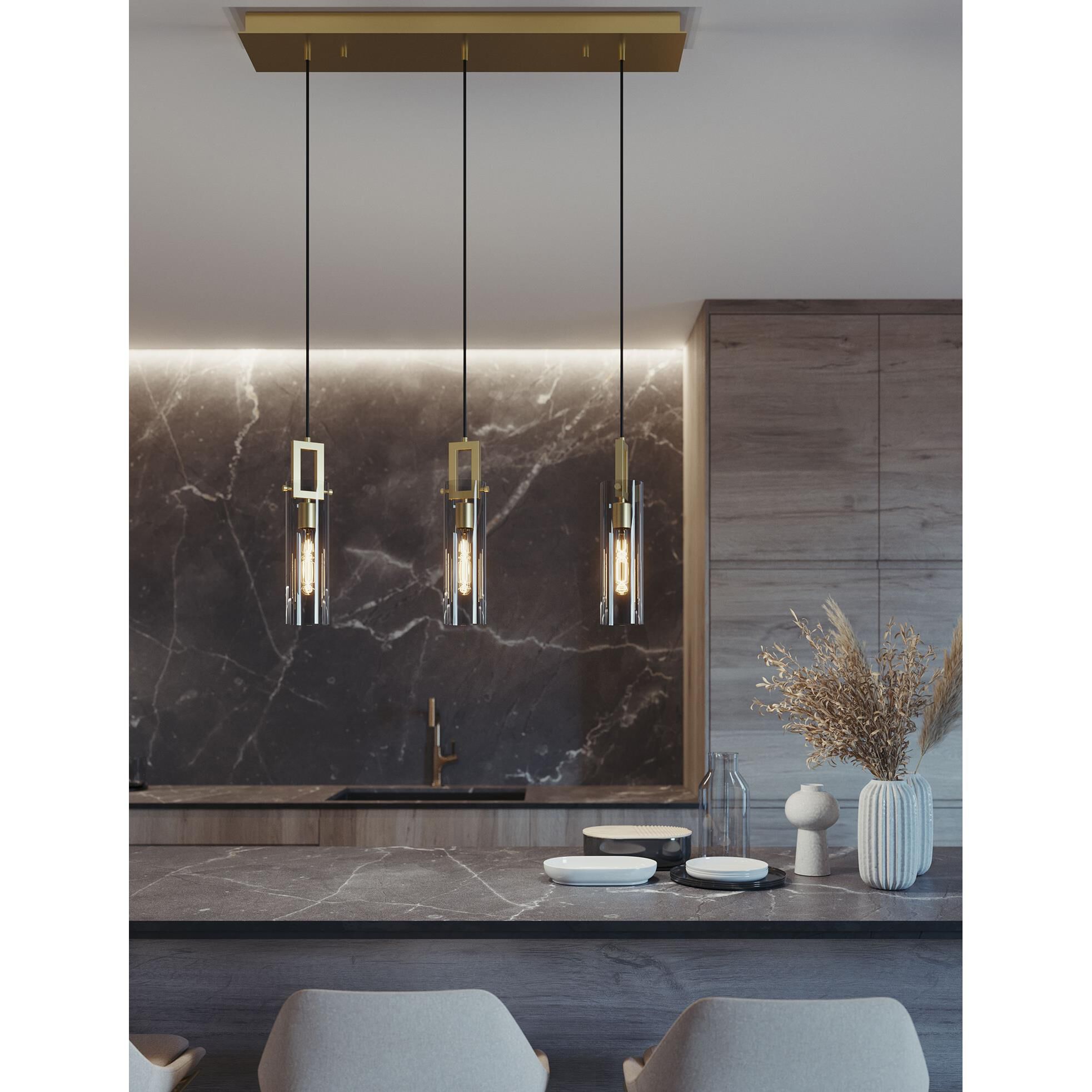 Houston 36 Inch Linear Suspension Light by AFX Lighting