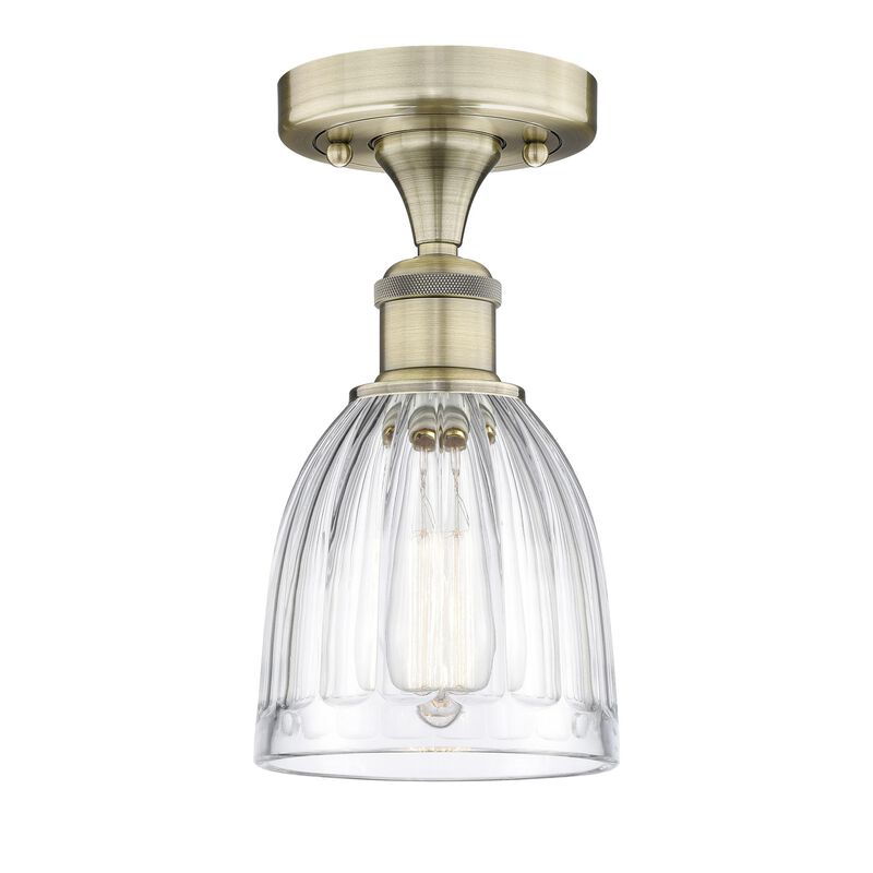 Bruno Marashlian Brookfield 5 Inch 1 Light Semi Flush Mount by Innovations Lighting