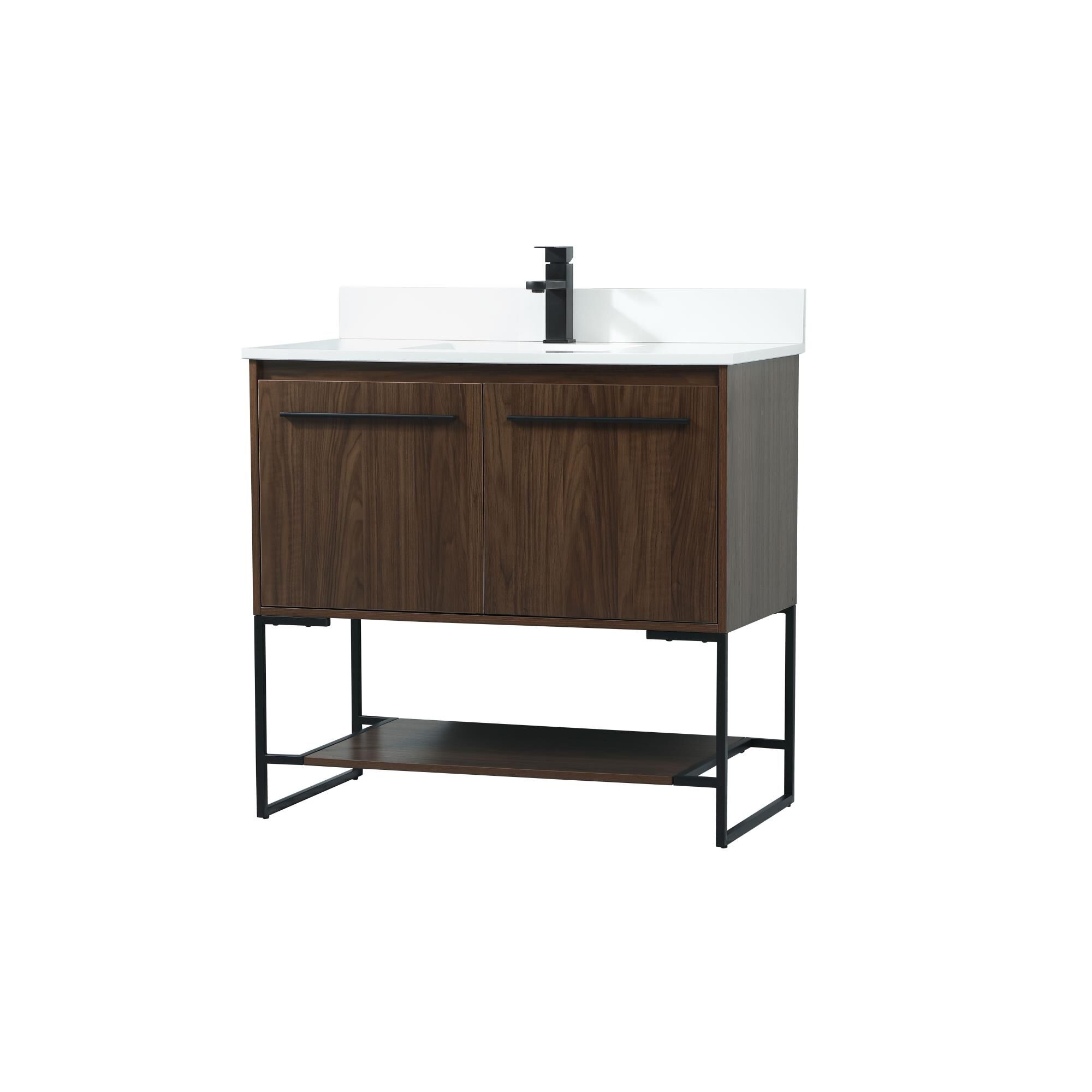 Shown in Walnut finish