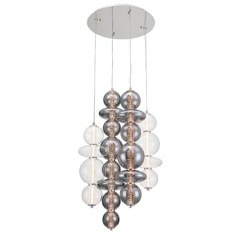 Atomo 30 Inch 4 Light Multi Light Pendant by Eurofase Lighting