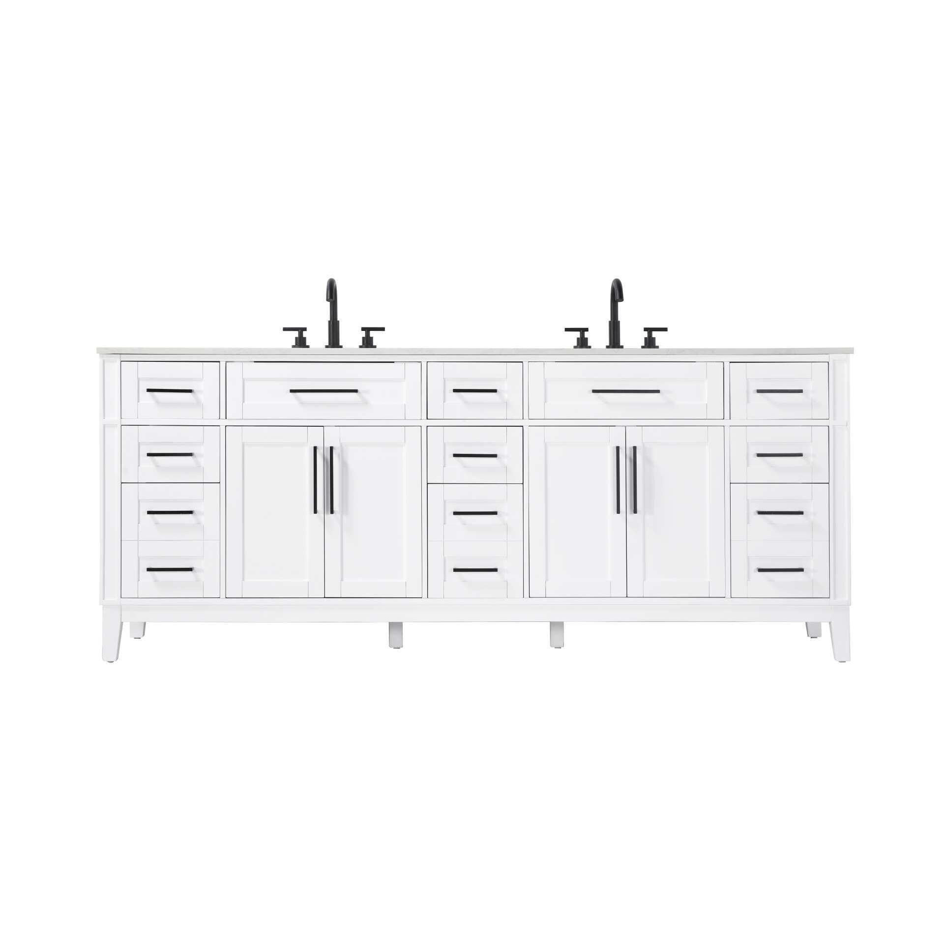 Virginia 84 Inch Bath Vanity by Elegant Decor