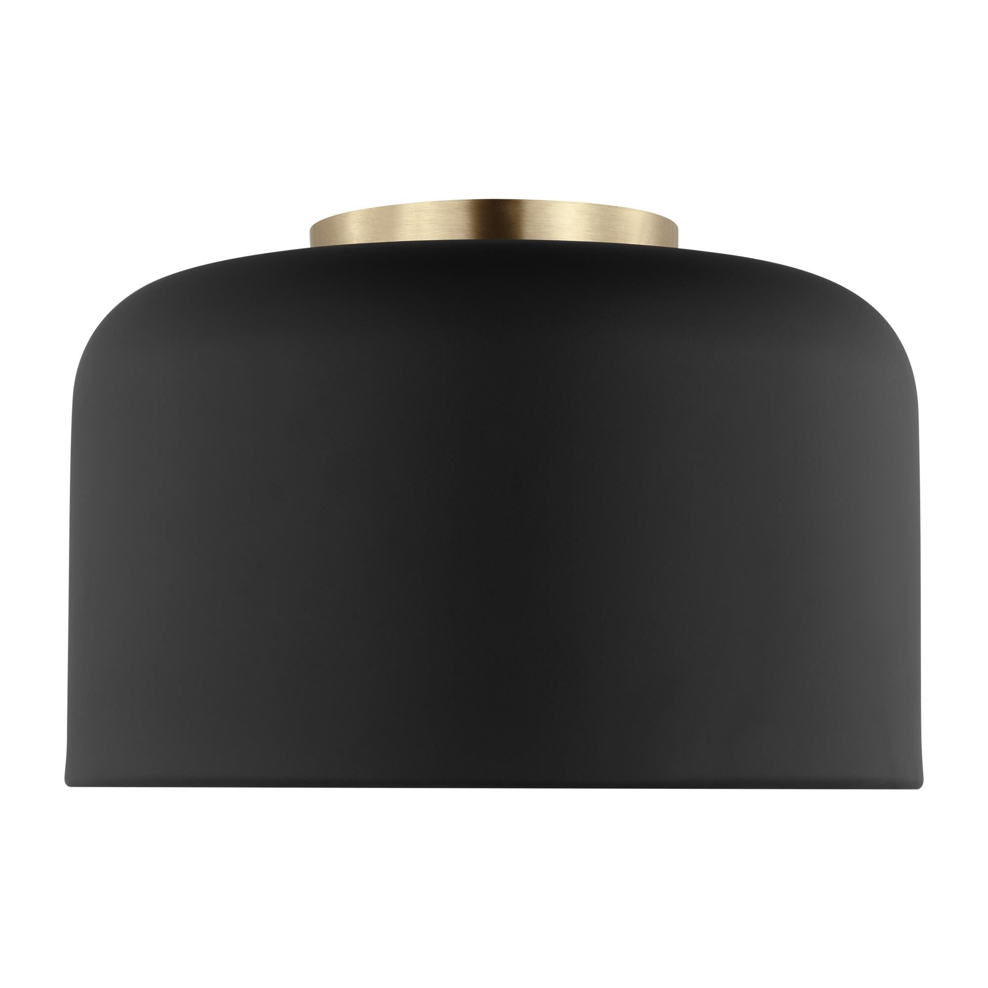 Shown in Midnight Black finish and Midnight Black glass and Midnight Black Steel shade