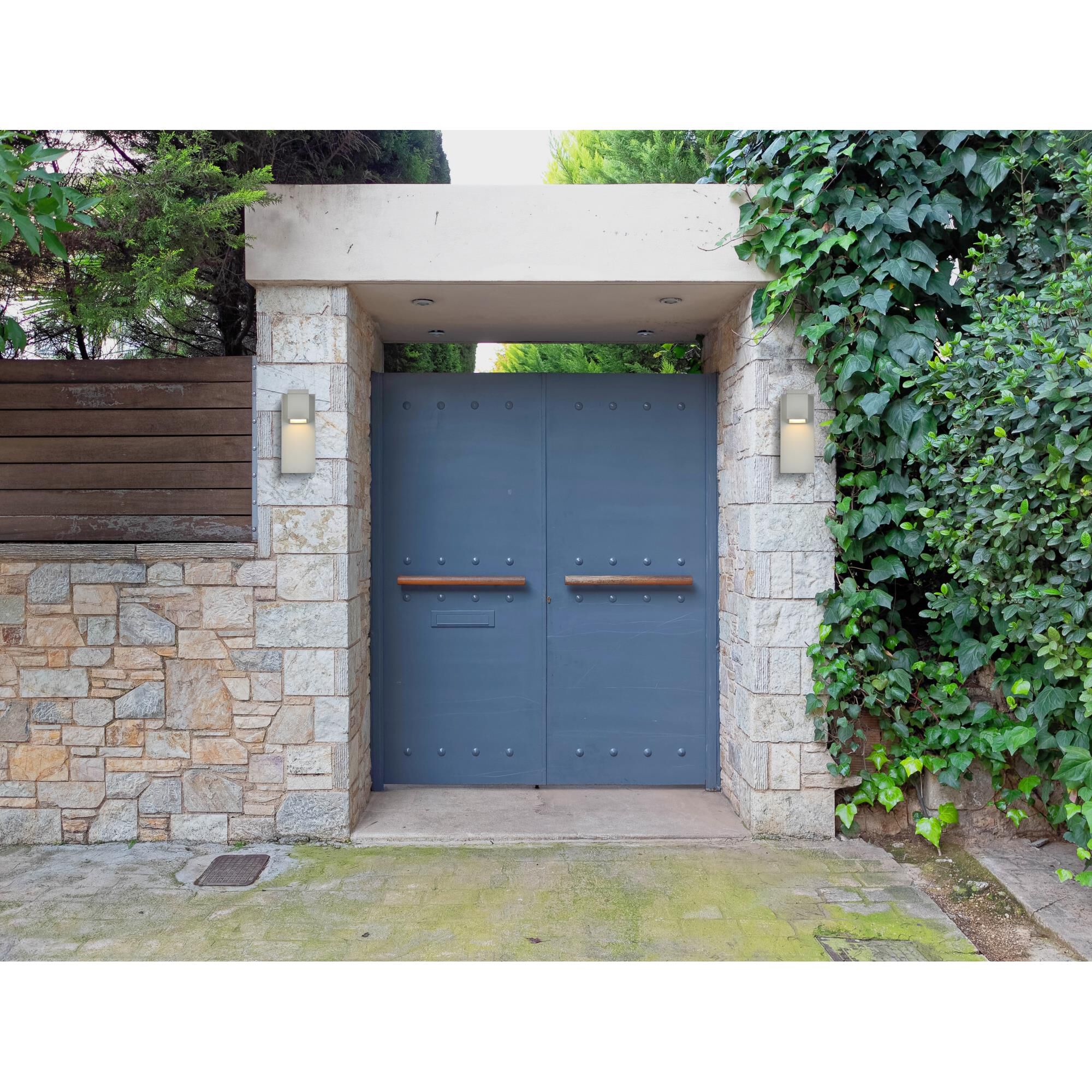 Elegant Lighting Raine 11 Inch Tall LED Outdoor Wall Light