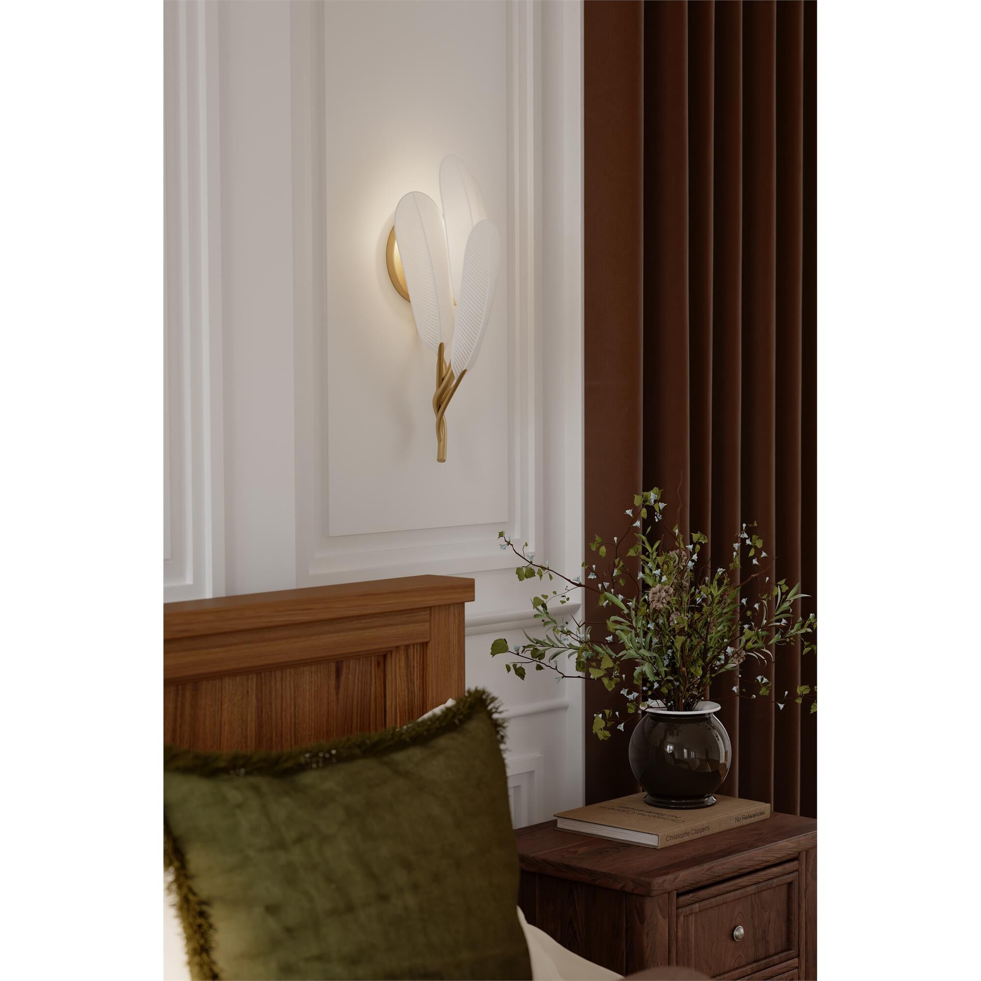 Shown in Painted Legacy Brass finish