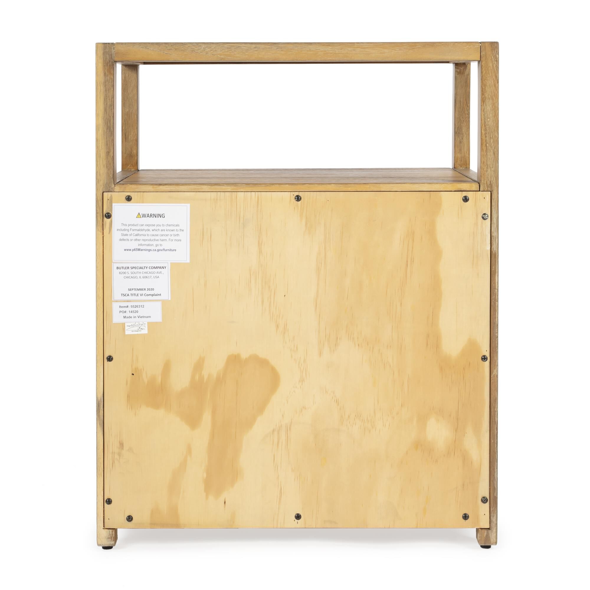 Shown in Natural finish