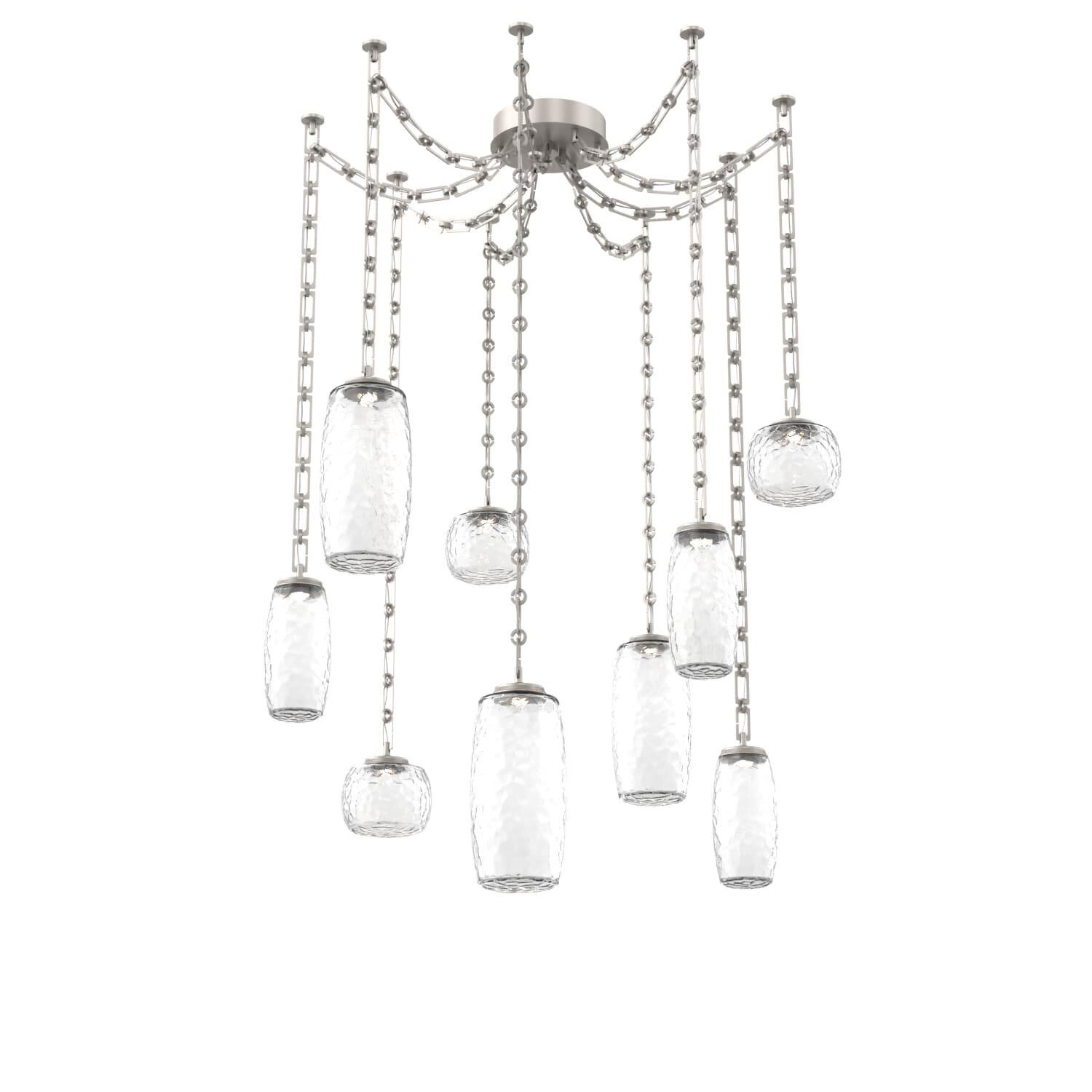 Levi Wilson Vessel 15 Inch Multi Pendant Light by Hammerton Studio