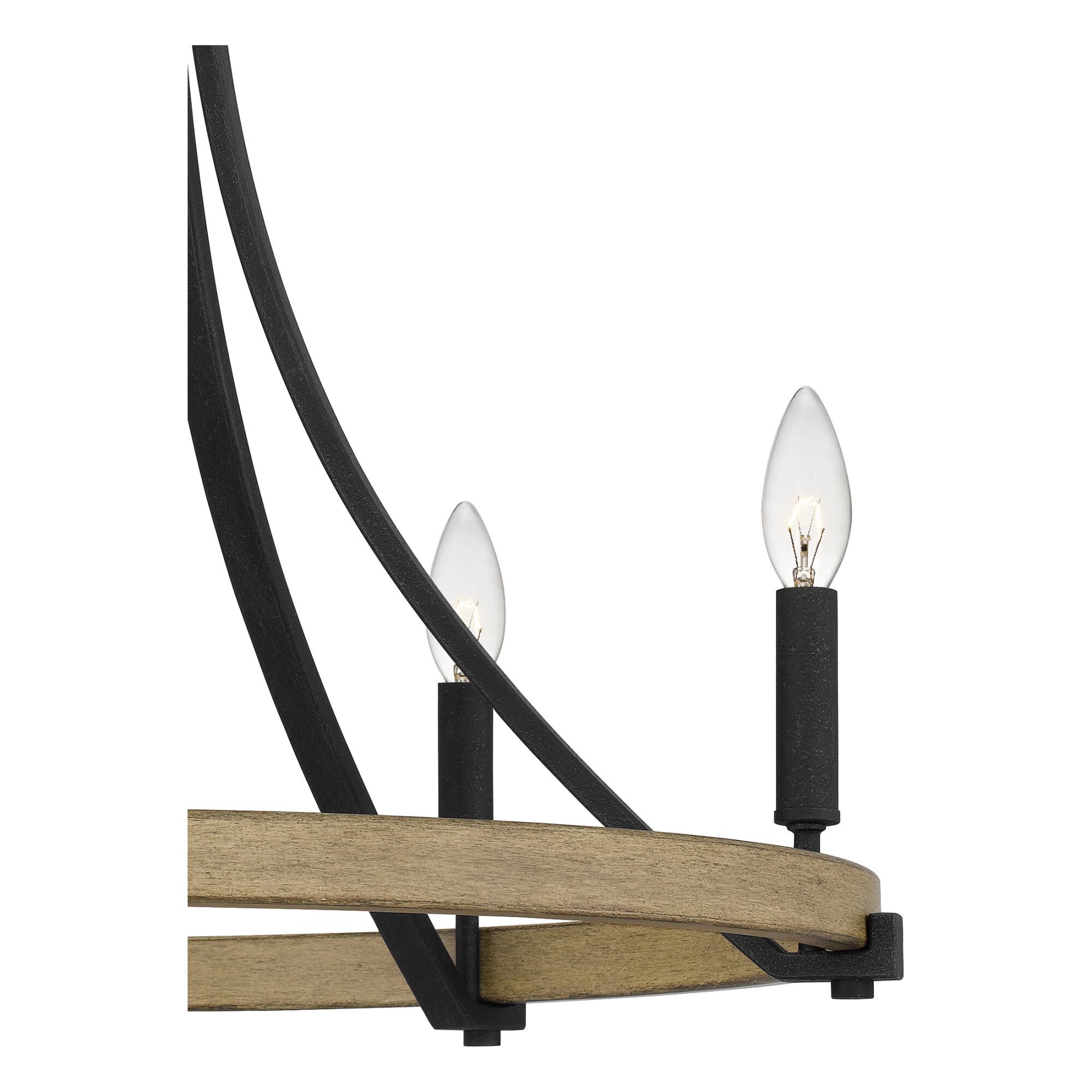 Colombes 24 Inch 5 Light Chandelier by Quoizel