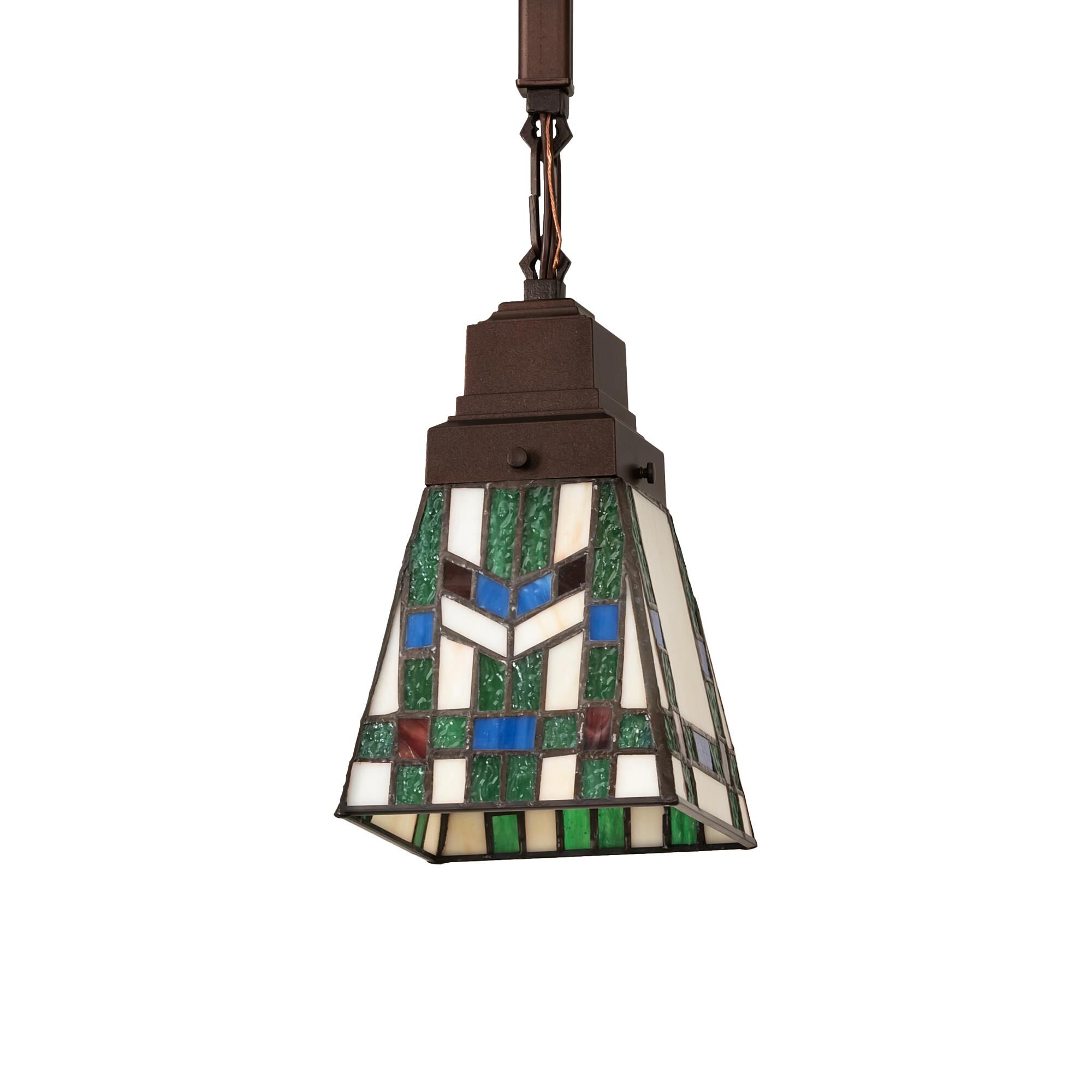 Meyda Lighting Prairie Wheat 7 Inch Mini Pendant