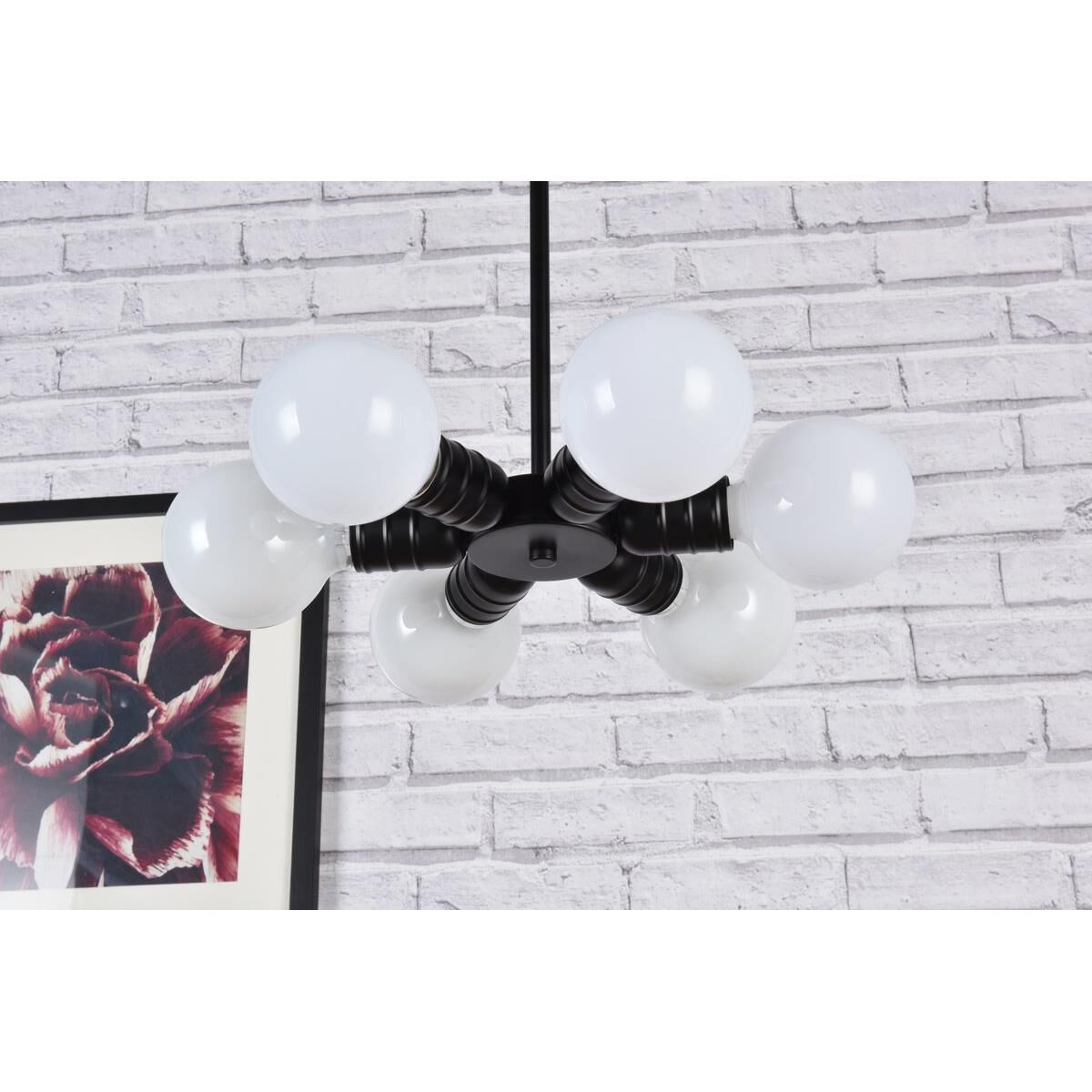 Shown in Black finish