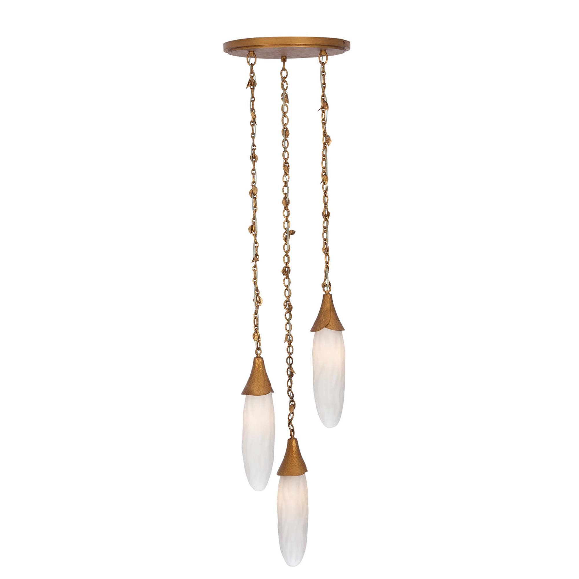 Bougainvillea 14 Inch Multi Light Pendant by Kalco Lighting