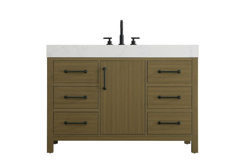 Nathan 48 Inch Bath Vanity by Elegant Dcor