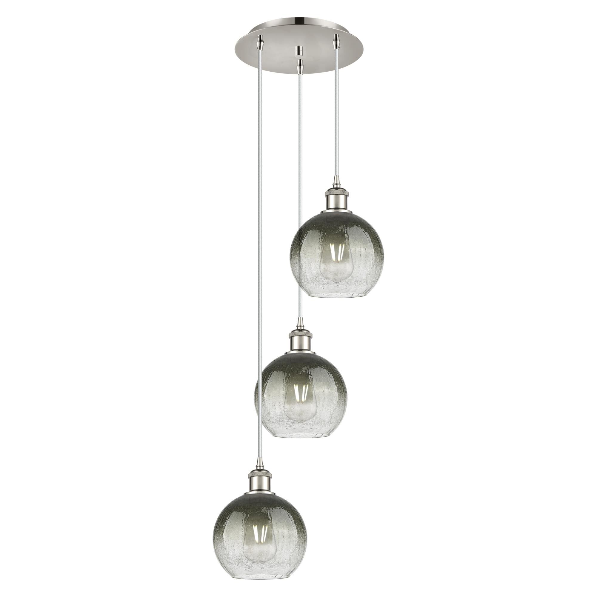 Bruno Marashlian Brookhaven Globe 15 Inch Multi Light Pendant by Innovations Lighting