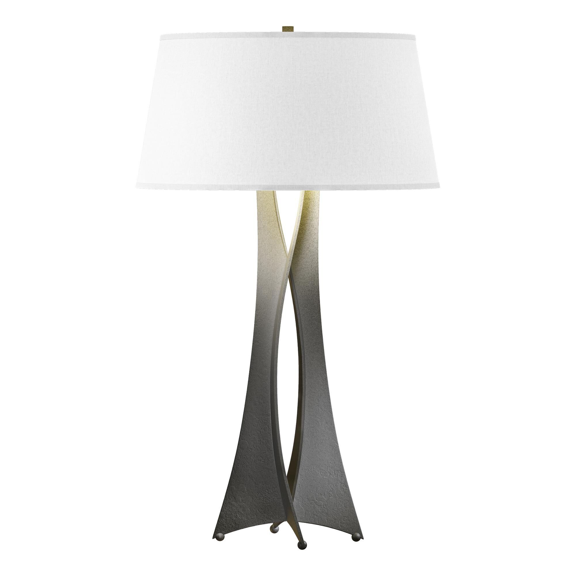 Shown in Natural Iron finish and Flax shade
