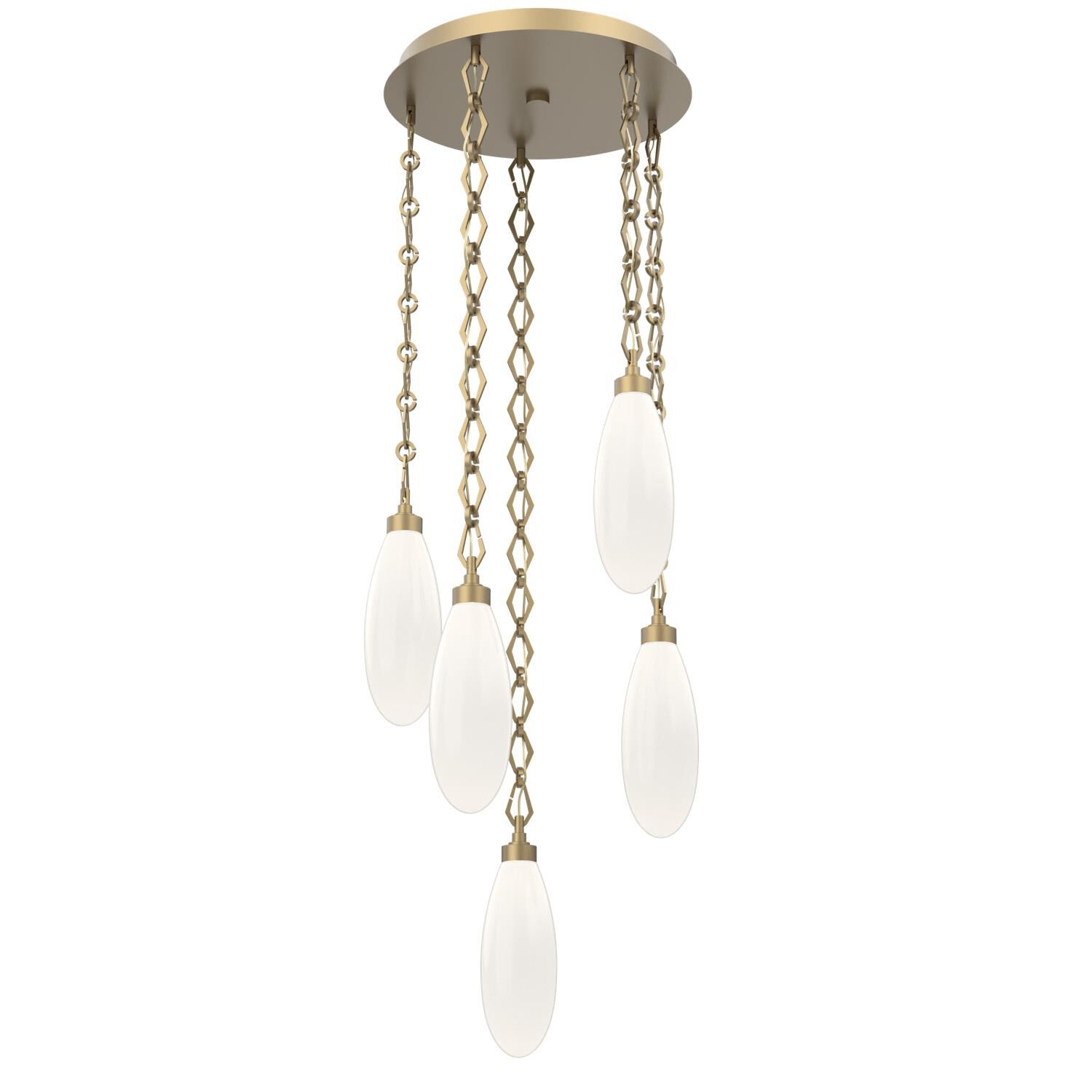 Levi Wilson Fiori 18 Inch Multi Light Pendant by Hammerton Studio