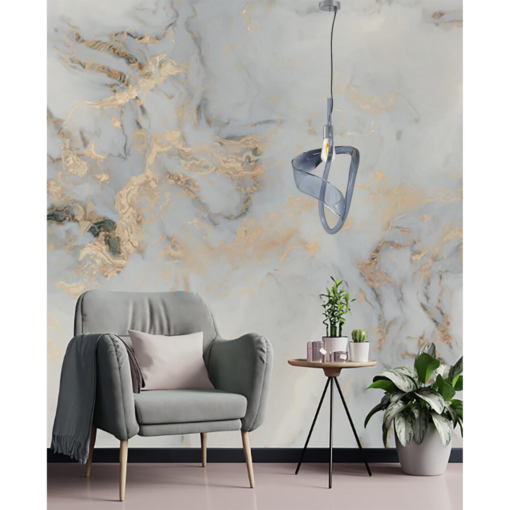 Jaxy 12 Inch Mini Pendant by Metropolitan Lighting