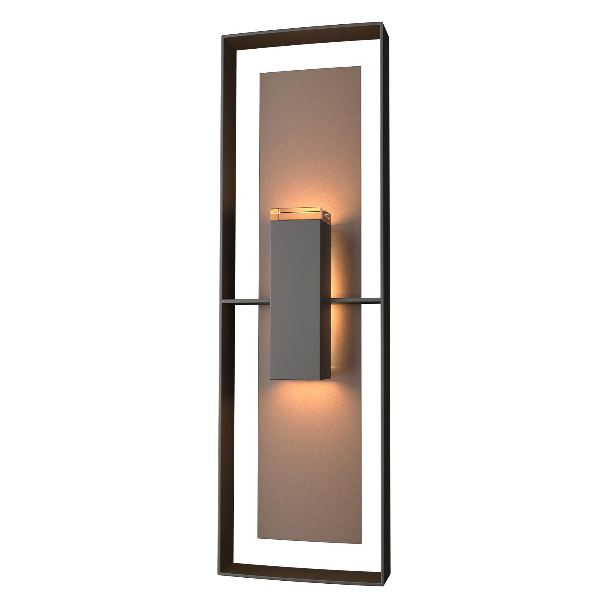 Shown in Coastal Oil Rubbed Bronze finish and Clear glass and Coastal Bronze (75) accent