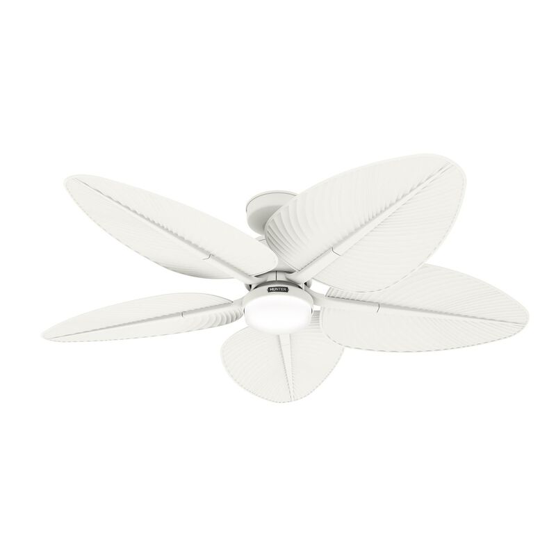 Tropic View 52 Inch Ceiling Fan with Light Kit by Hunter Fan