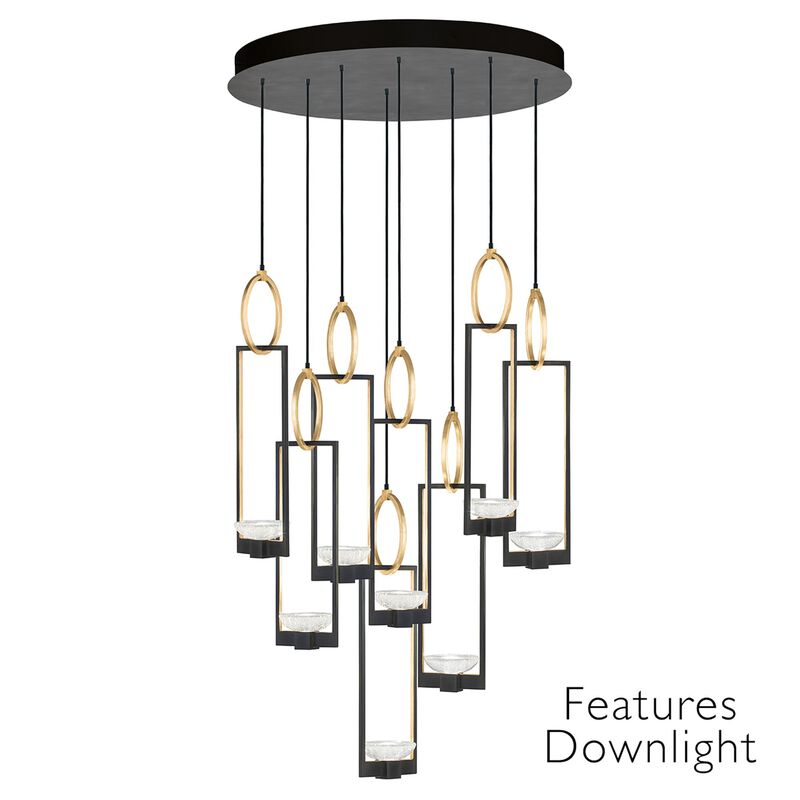 Alex Woogmaster Delphi 34 Inch 16 Light Multi Light Pendant by Fine Art Handcrafted Lighting