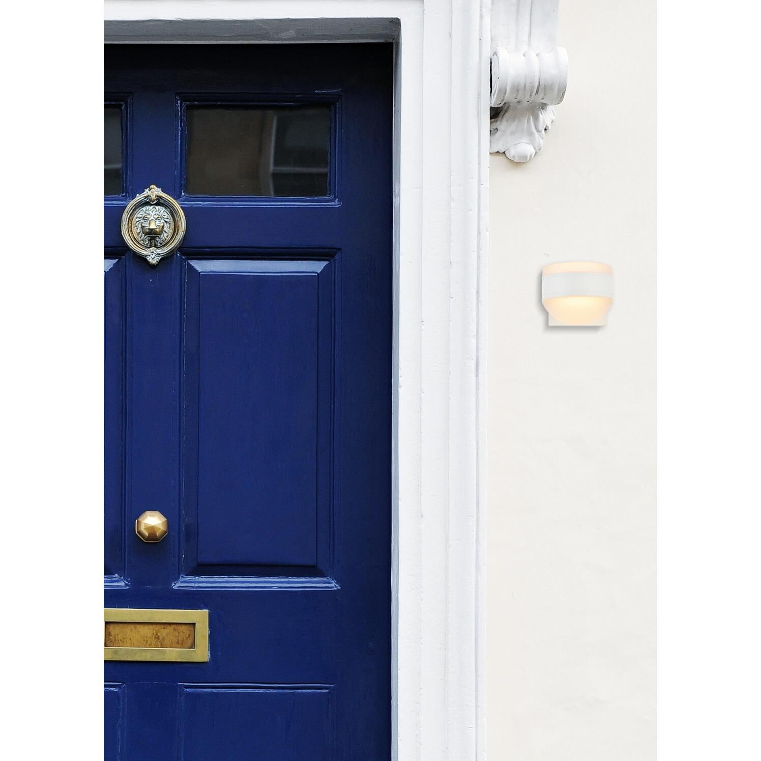 Shown in White finish