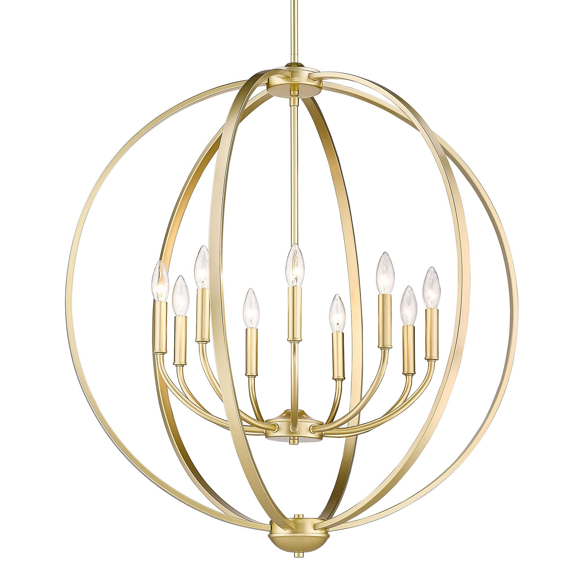 Colson Chandelier by Golden Lighting