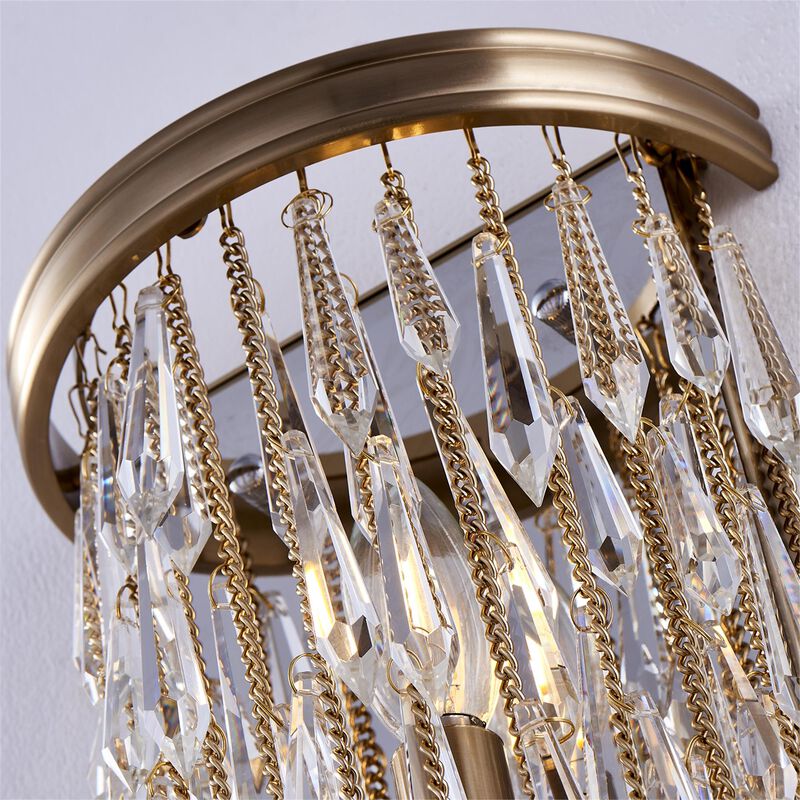 Frangia Large 3 Light Wall Sconce by Allegri