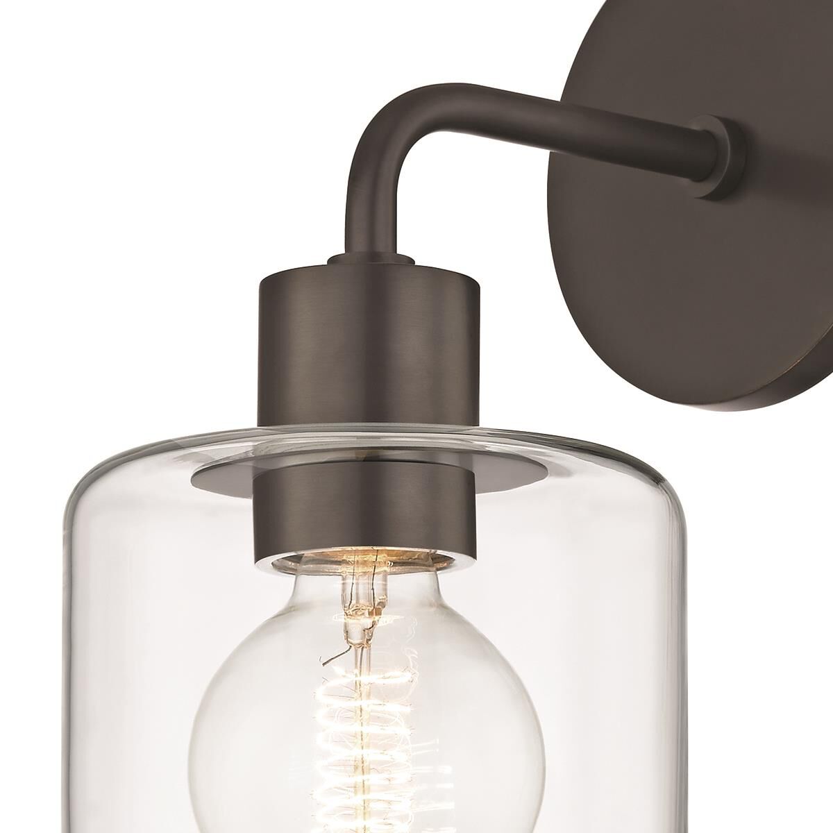 Shown in Old Bronze finish and Opal Etched glass