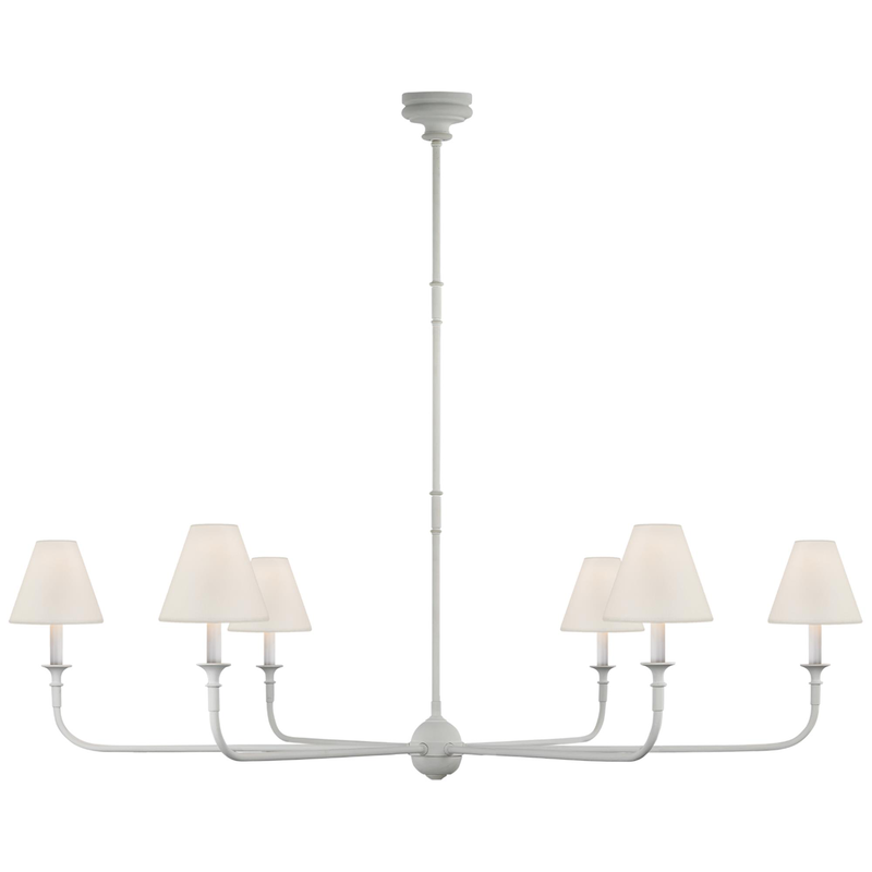Thomas O'Brien Piaf 58 Inch 6 Light Chandelier by Visual Comfort Signature Collection