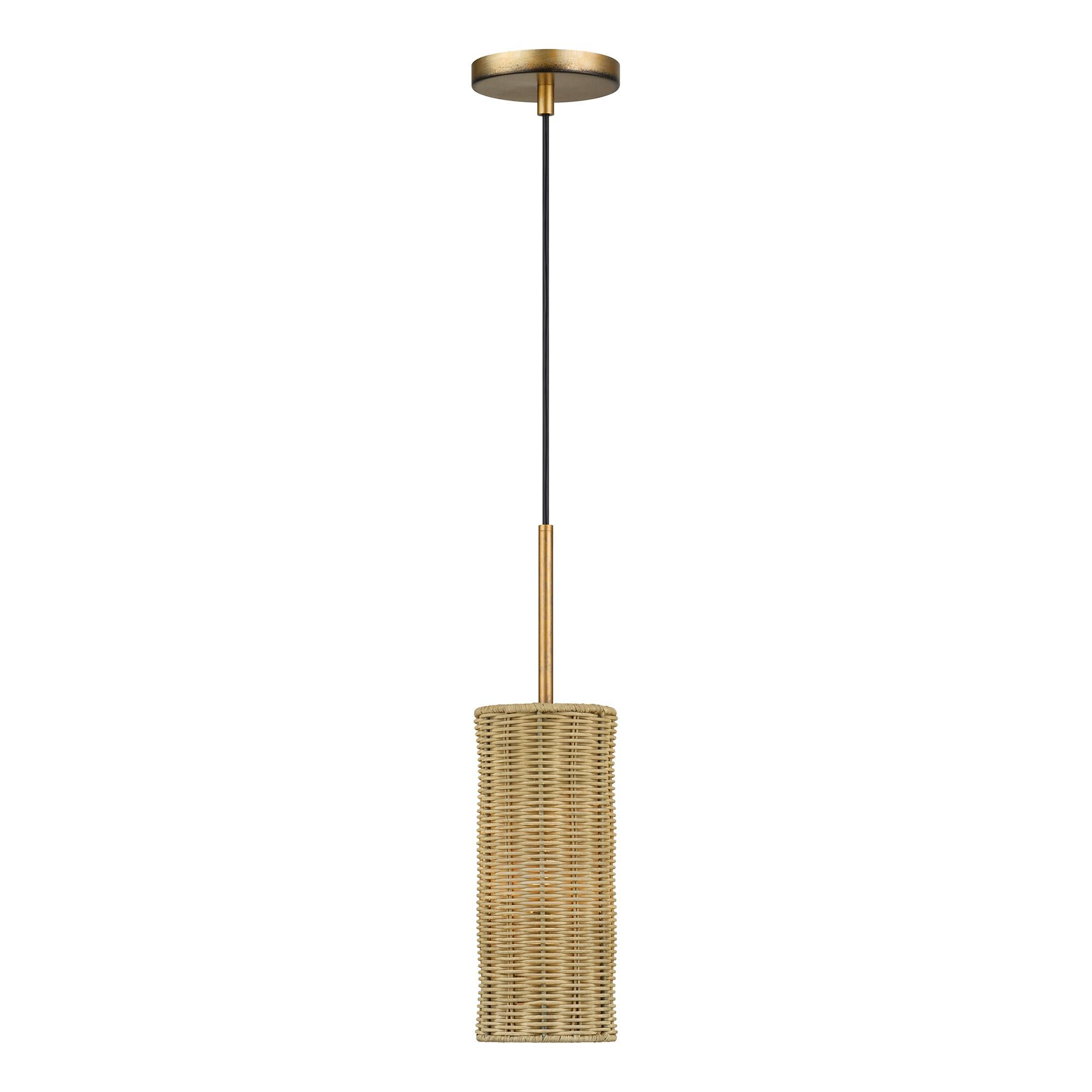 Weavington 5 Inch Mini Pendant by Livex Lighting