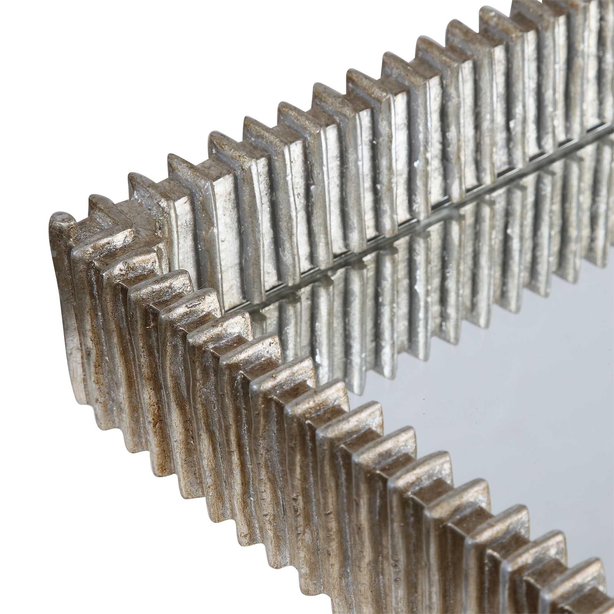 Uttermost Talmage Silver Mirrored Tray Tray by Uttermost