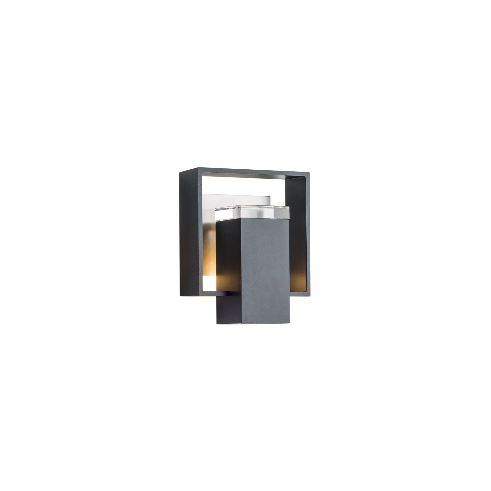 Hubbardton Forge Shadow Box 8 Inch Tall Outdoor Wall Light