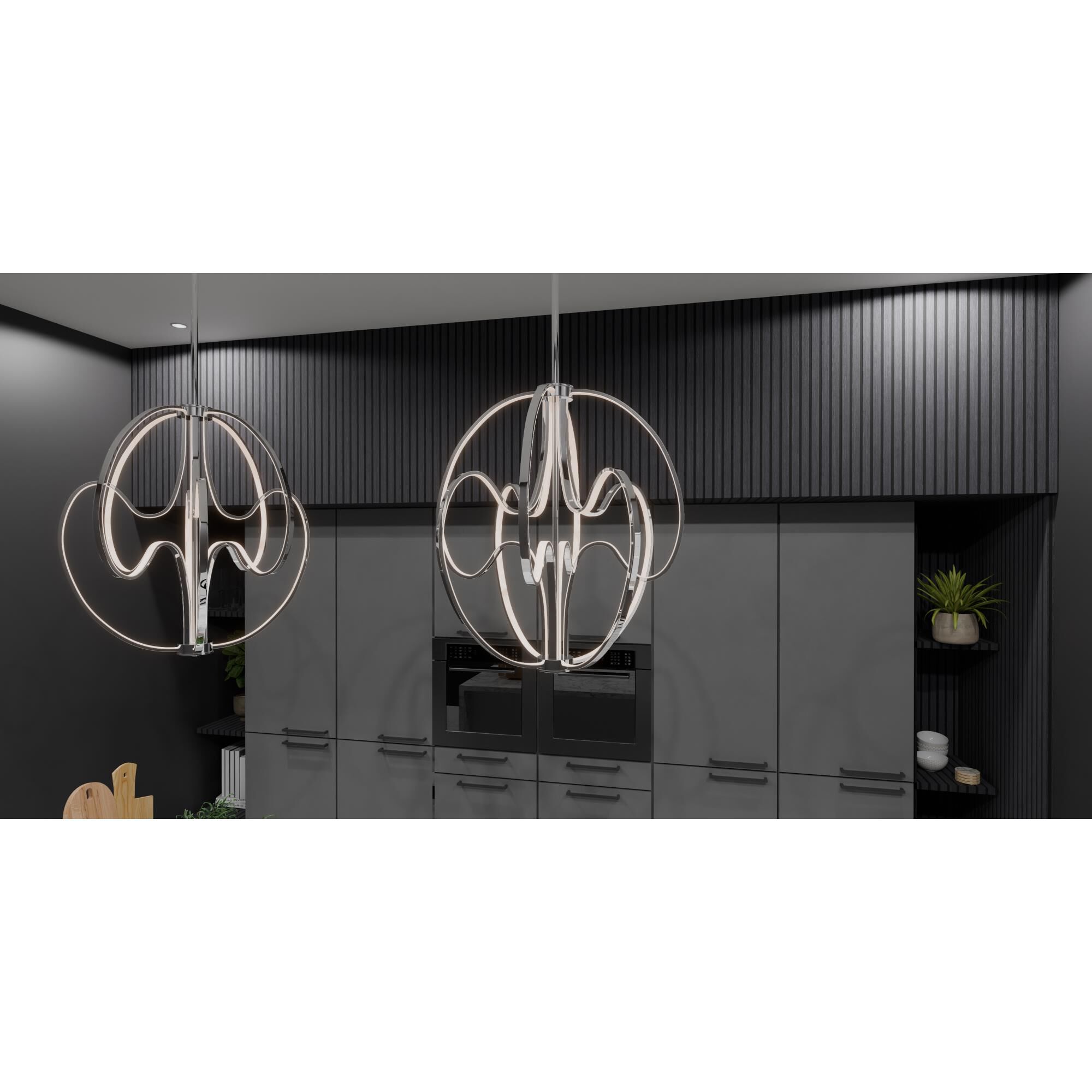 Clairon 23.75 Inch 1 Light Large Pendant by Quoizel