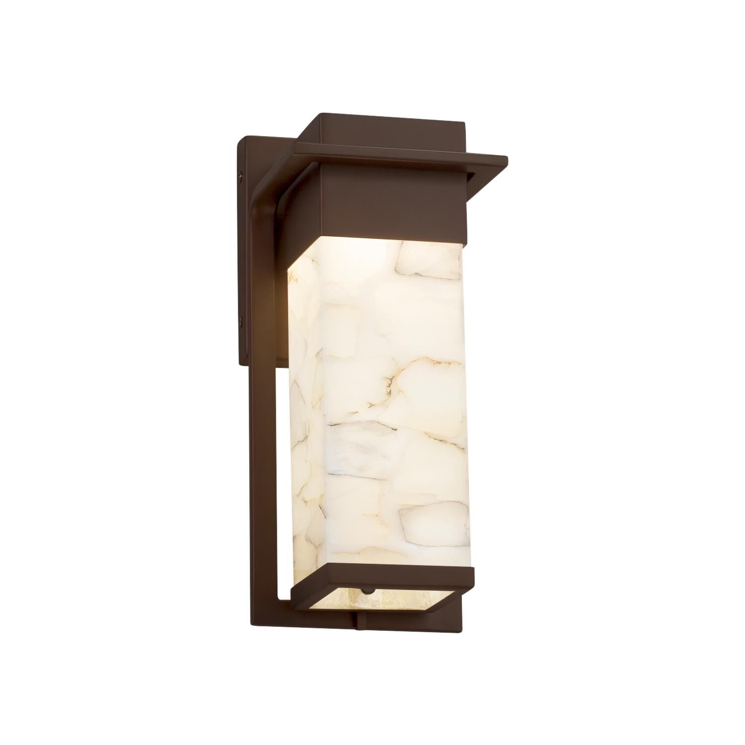 Alabaster Rocks! 12 Inch LED Wall Sconce by Justice Design Group