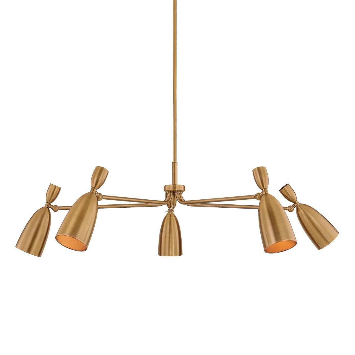 Spade 49 Inch Chandelier by Troy Lighting