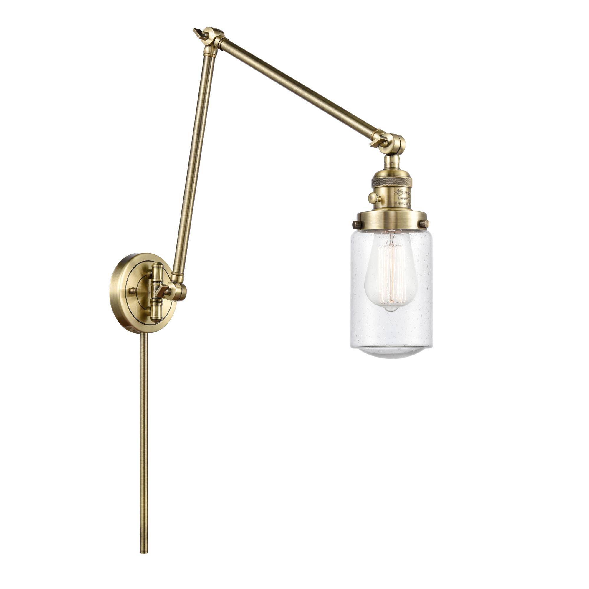 Bruno Marashlian Dover Wall Swing Lamp by Innovations Lighting