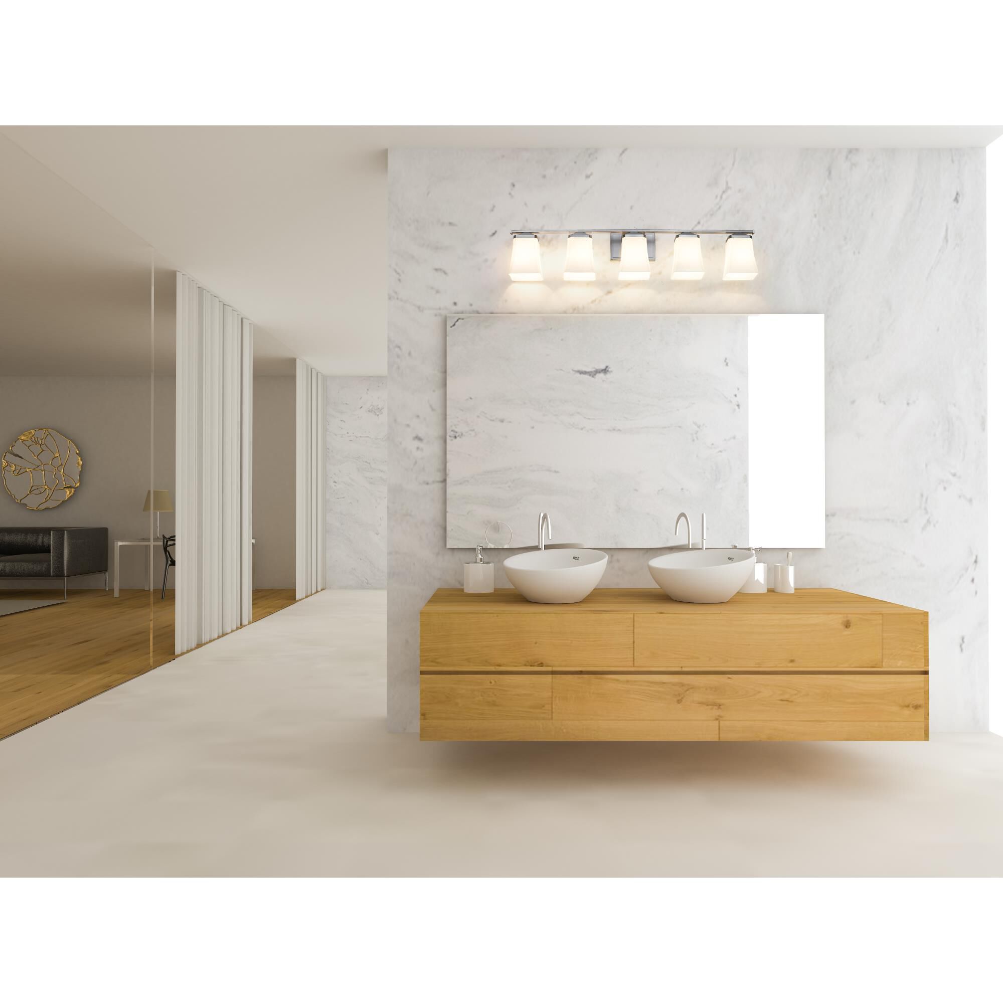 Darcy 38 Inch 5 Light Bath Vanity Light by Z-Lite