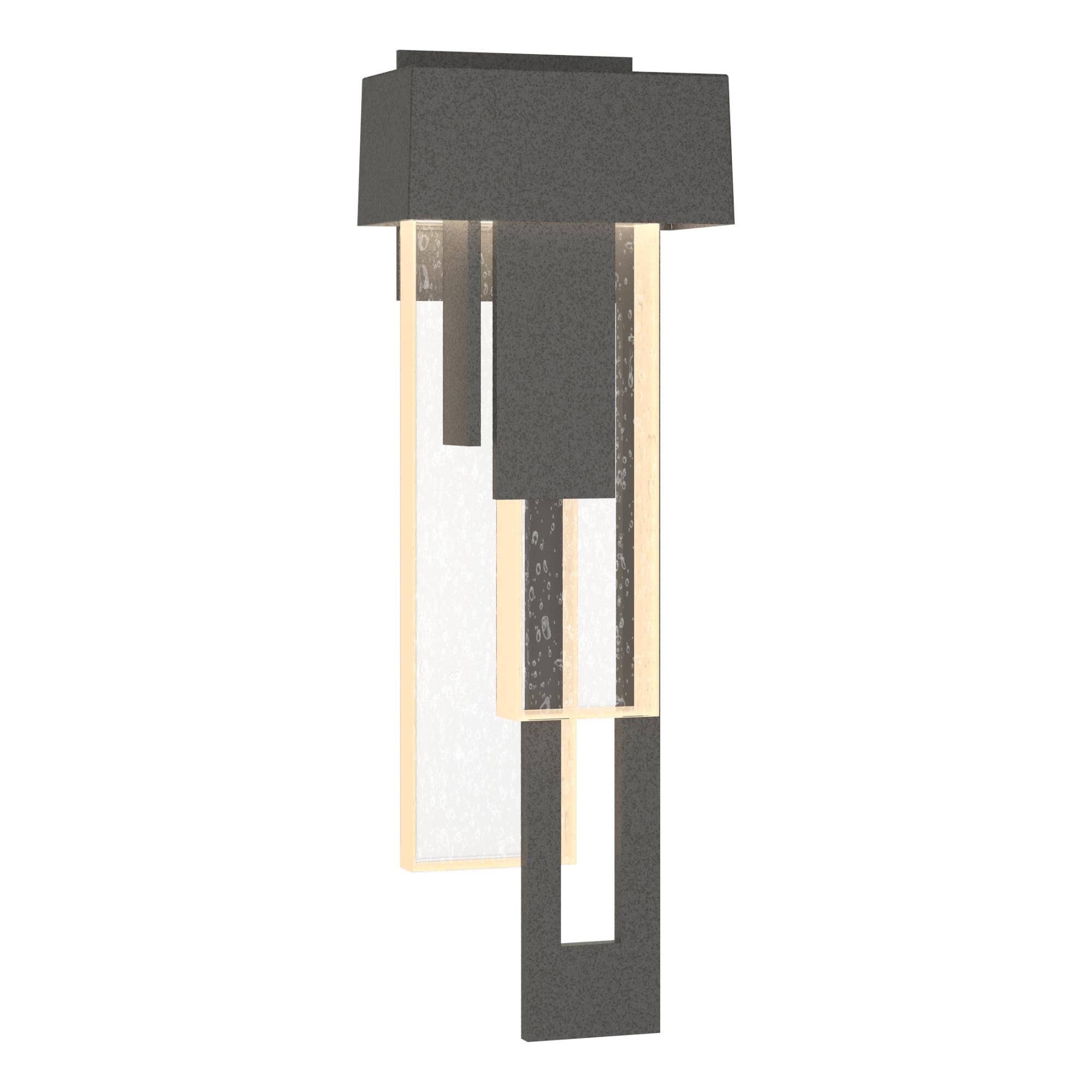 Hubbardton Forge Rainfall 18 Inch Tall LED Outdoor Wall Light