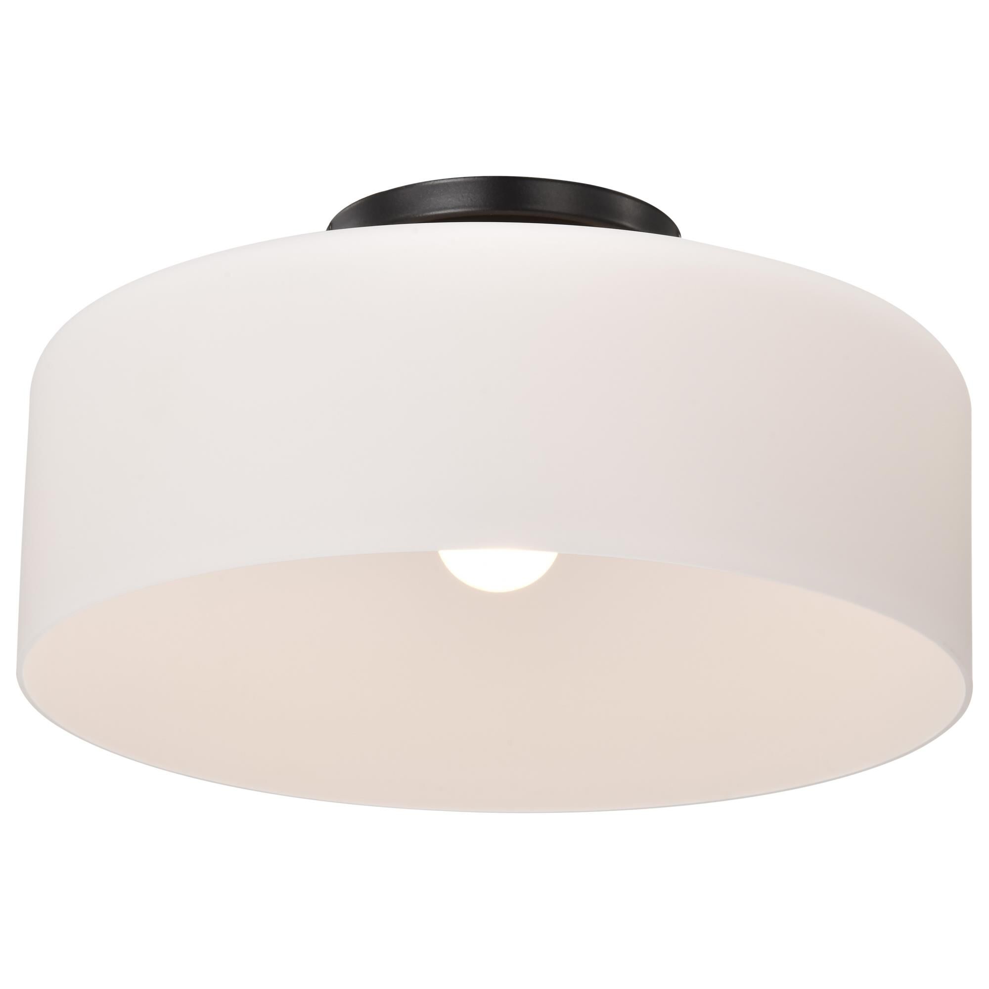 Warren 13 Inch Semi Flush Mount by Nuvo Lighting