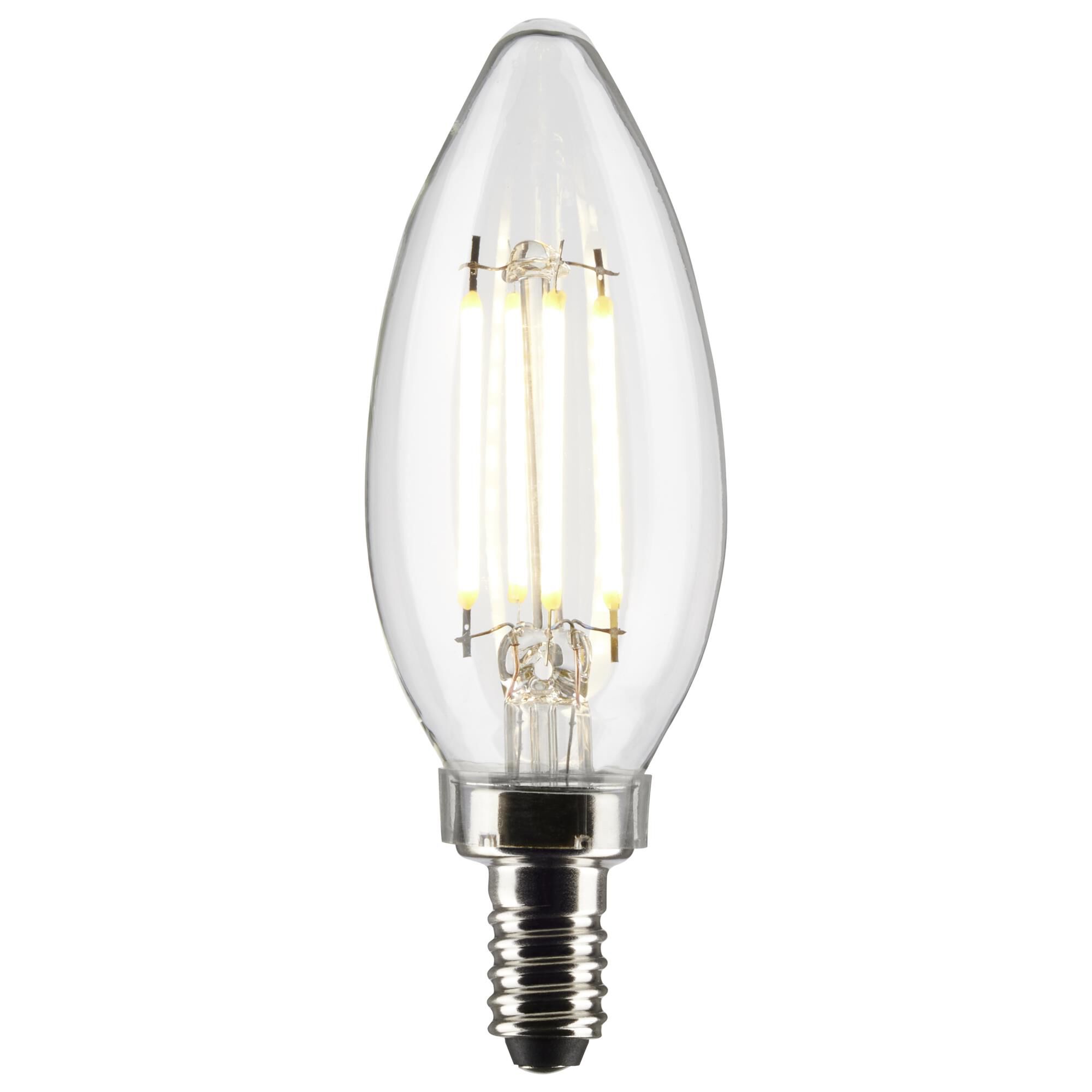 Dimmable 4 Watt 3500K B11 LED Light Bulb,