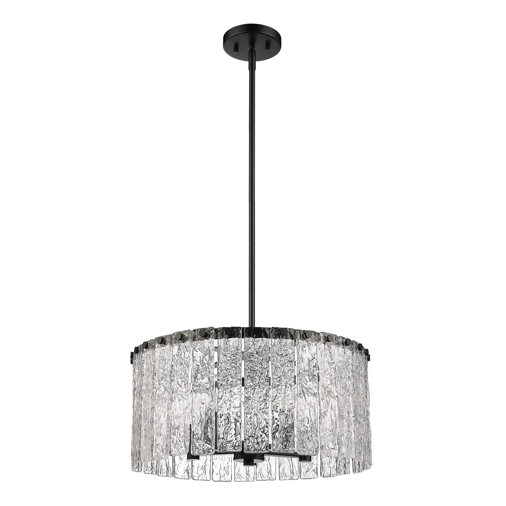 Glacier 19 Inch Large Pendant by Z-Lite