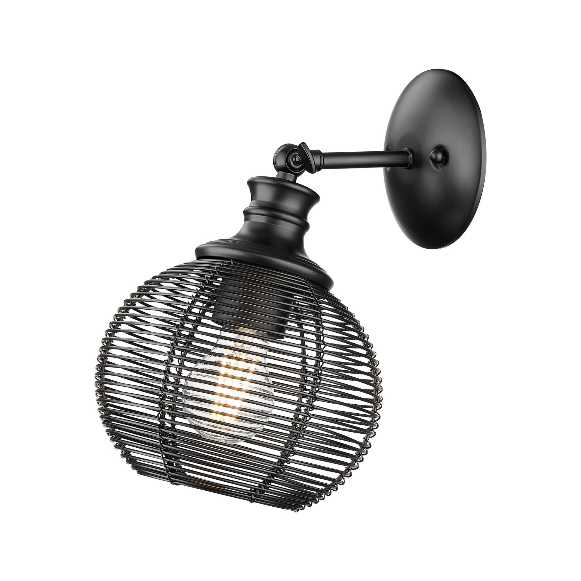 Calypso 9 Inch Wall Sconce by Golden Lighting