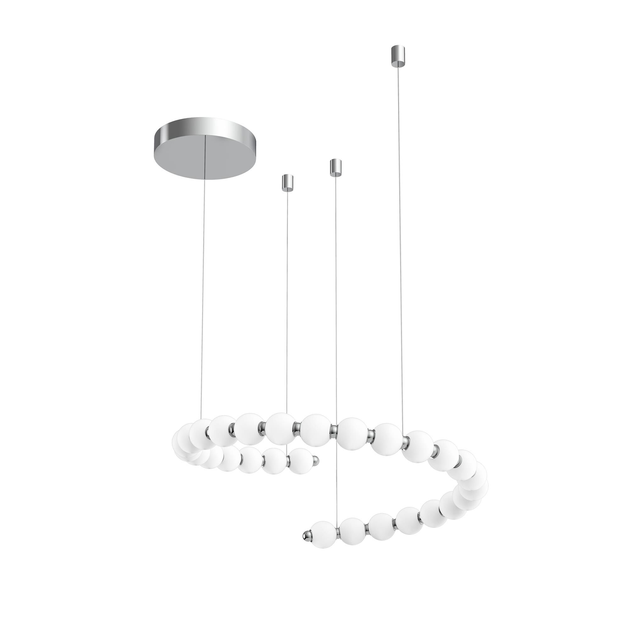 Alora Lighting Akoya 98 Inch LED Linear Suspension Light