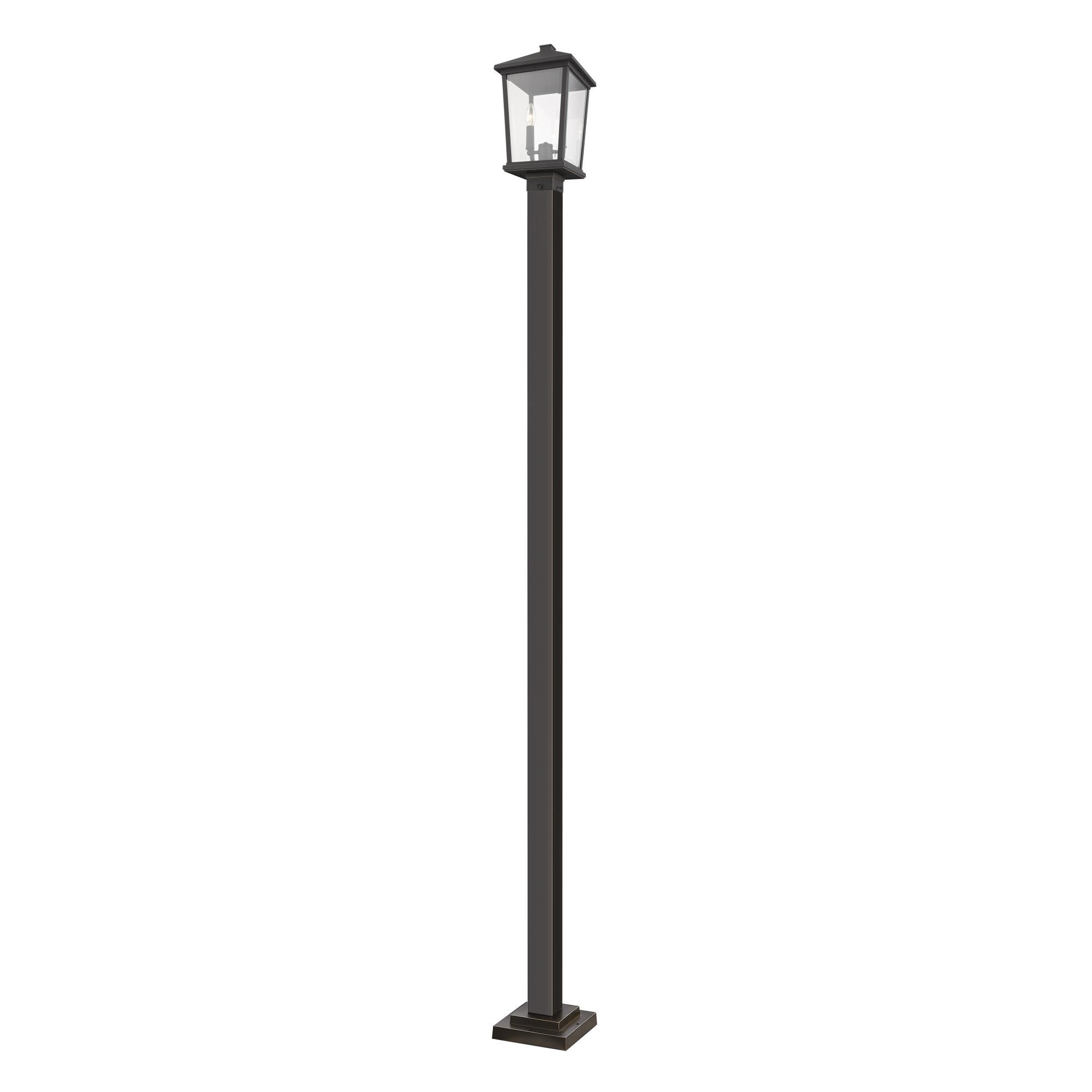 Beacon 104 Inch Tall 2 Light Outdoor Post Lamp by Z-Lite