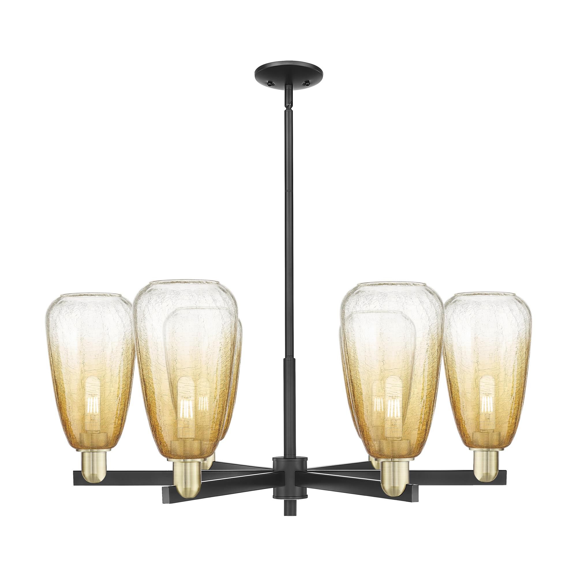 Bruno Marashlian Brookhaven Almond 24 Inch Chandelier by Innovations Lighting