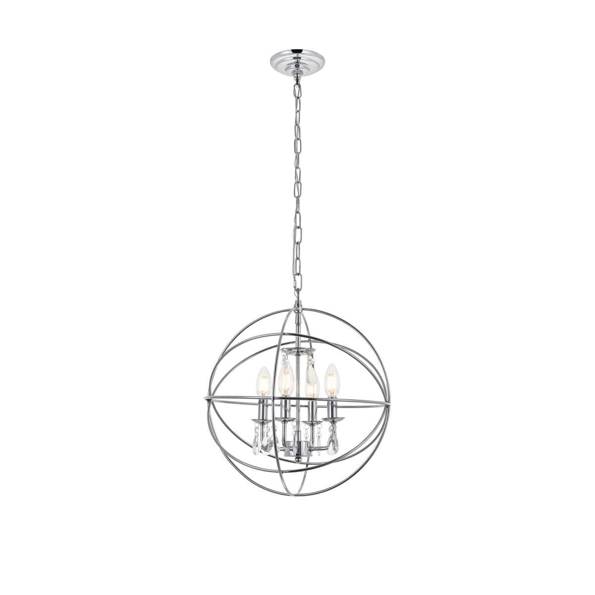 Wallace 16 Inch Large Pendant by Elegant Lighting